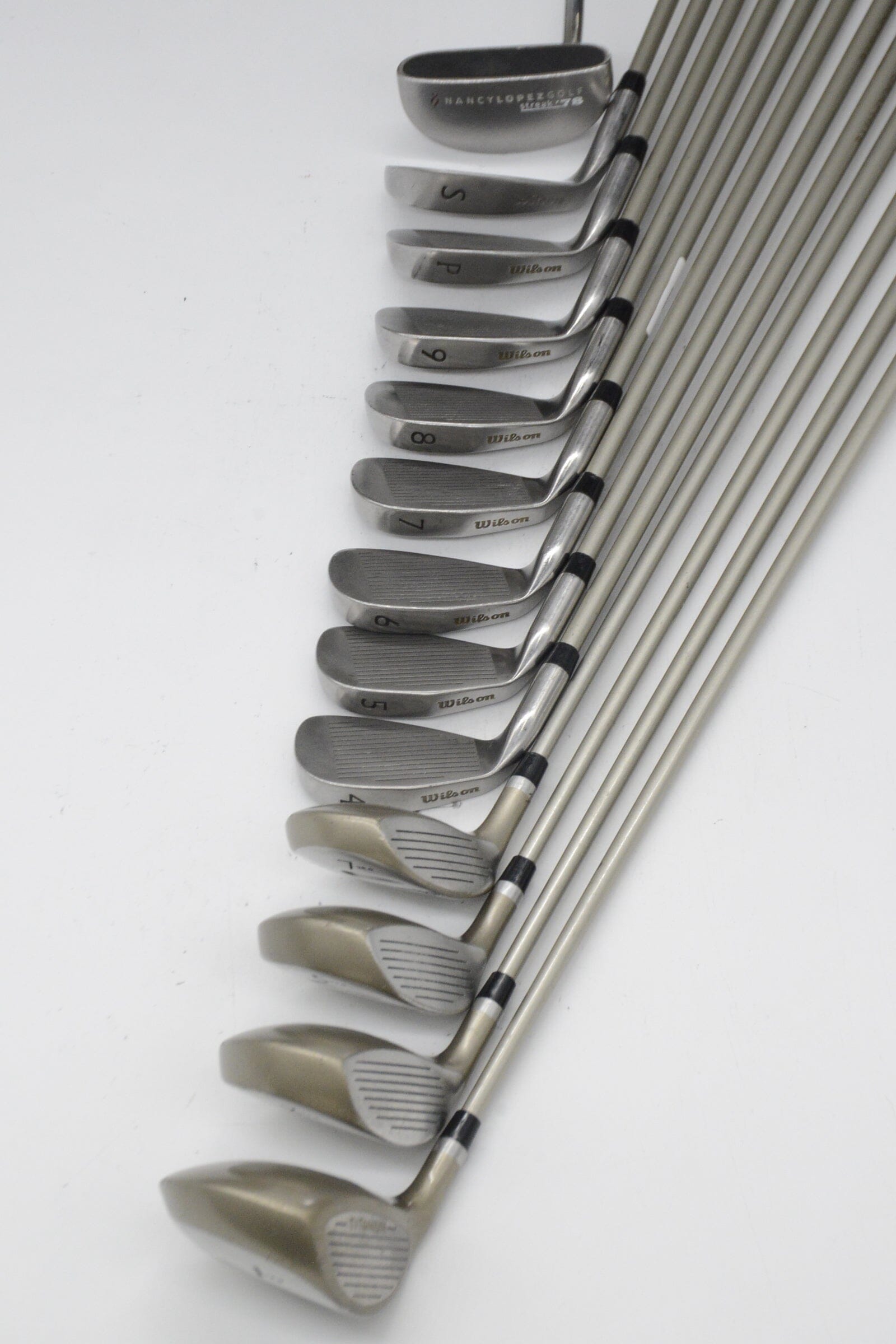 Women's Wilson Oversize ProStaff Mixed Full Set W Flex -1.75" Golf Clubs GolfRoots 