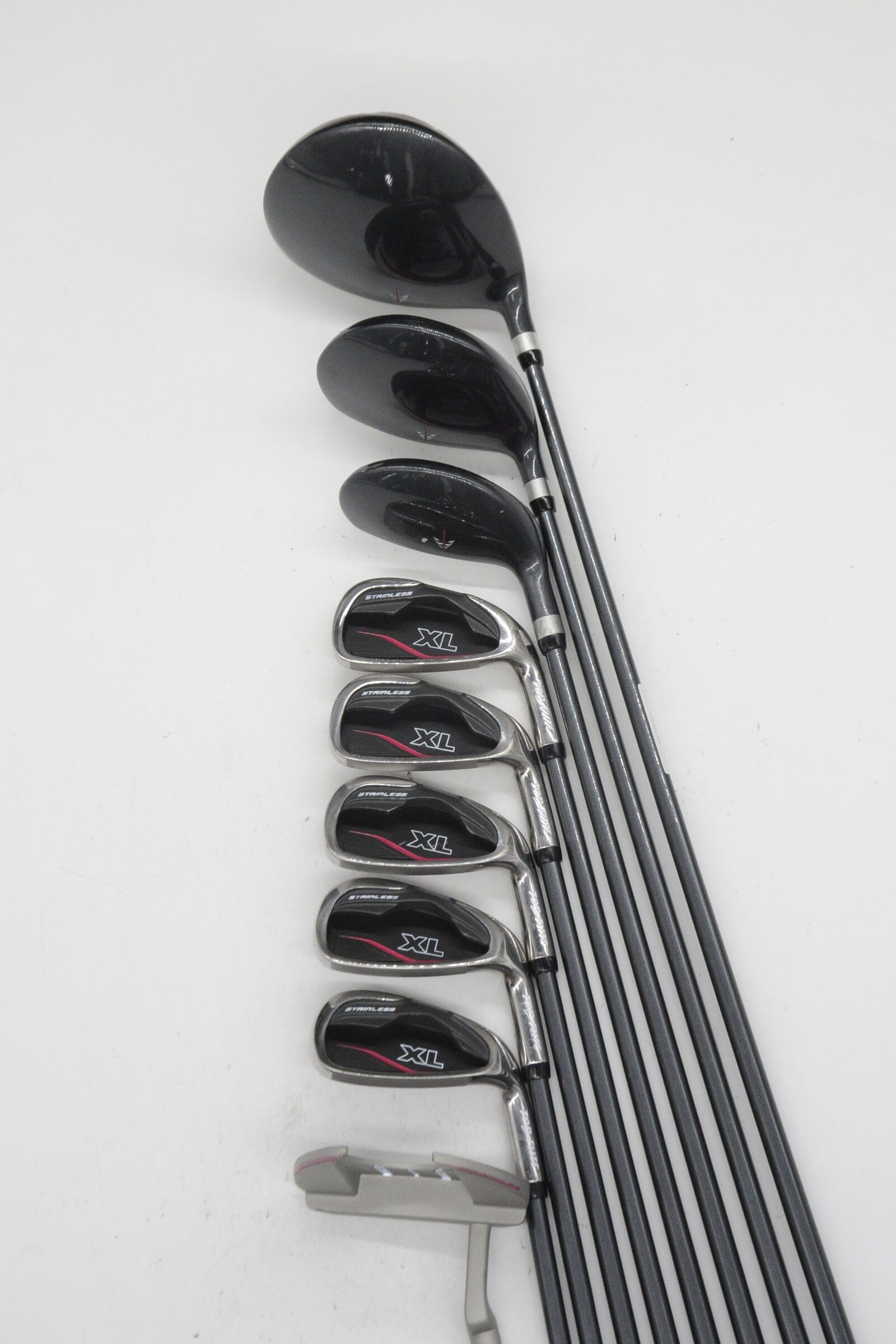 Women's Top Flite XL Mixed Full Set W Flex -0.5" Golf Clubs GolfRoots 