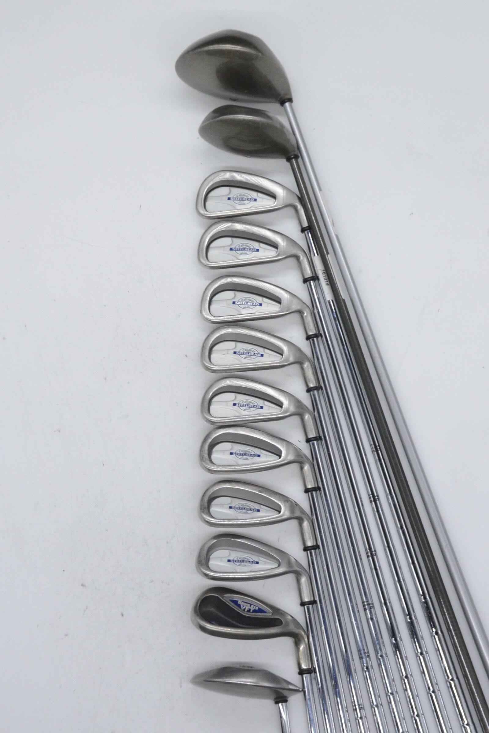 Callaway Steelhead X-14 Mixed Full Set S Flex Std Length Golf Clubs GolfRoots 