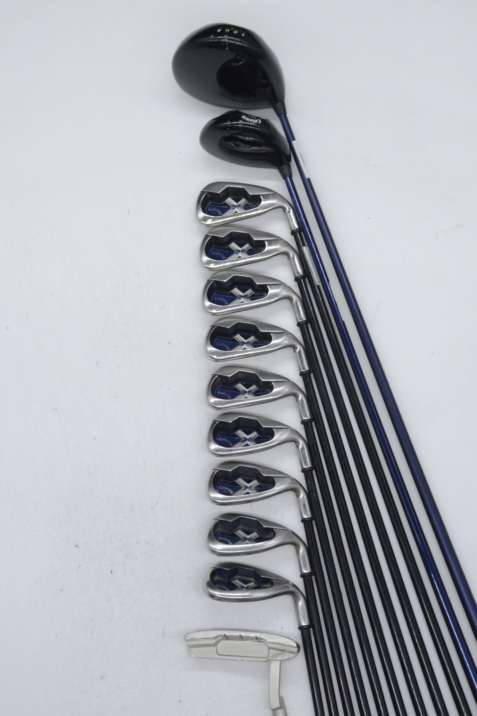 Callaway X-18 Mixed Full Set S Flex +0.25" Golf Clubs GolfRoots 