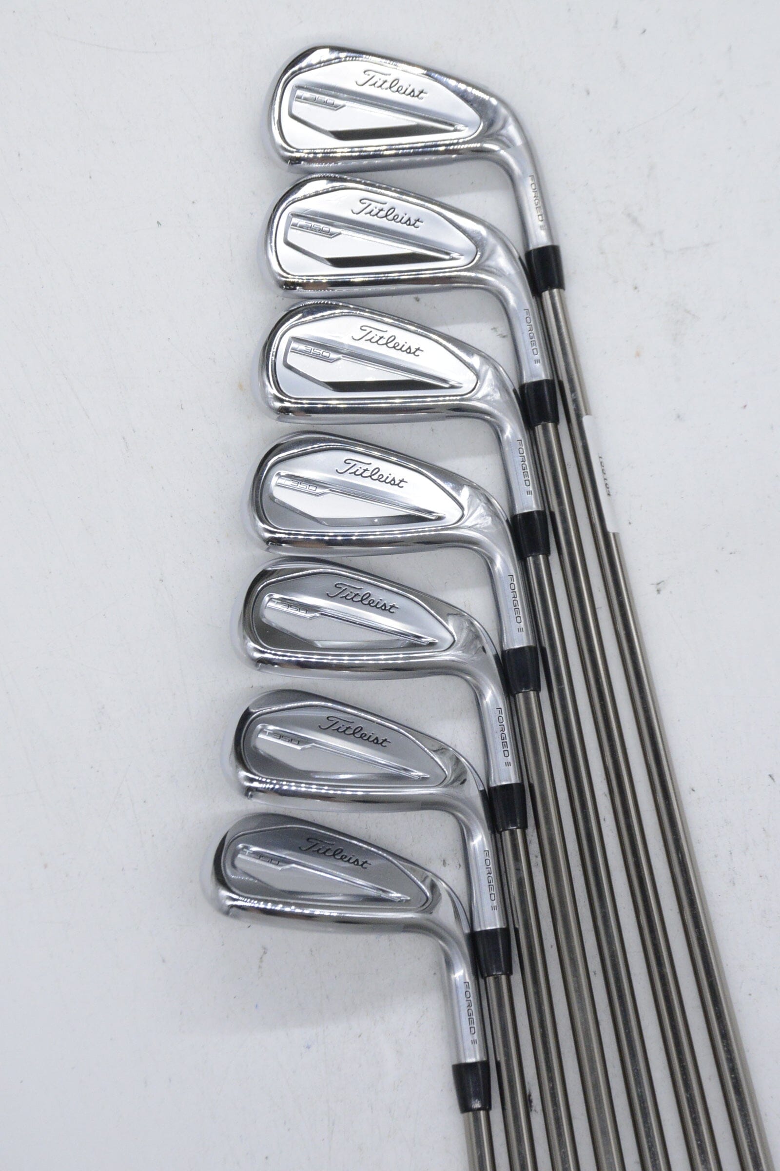 Titleist T350 2023 5-AW Iron Set R Flex -0.5" Golf Clubs GolfRoots 