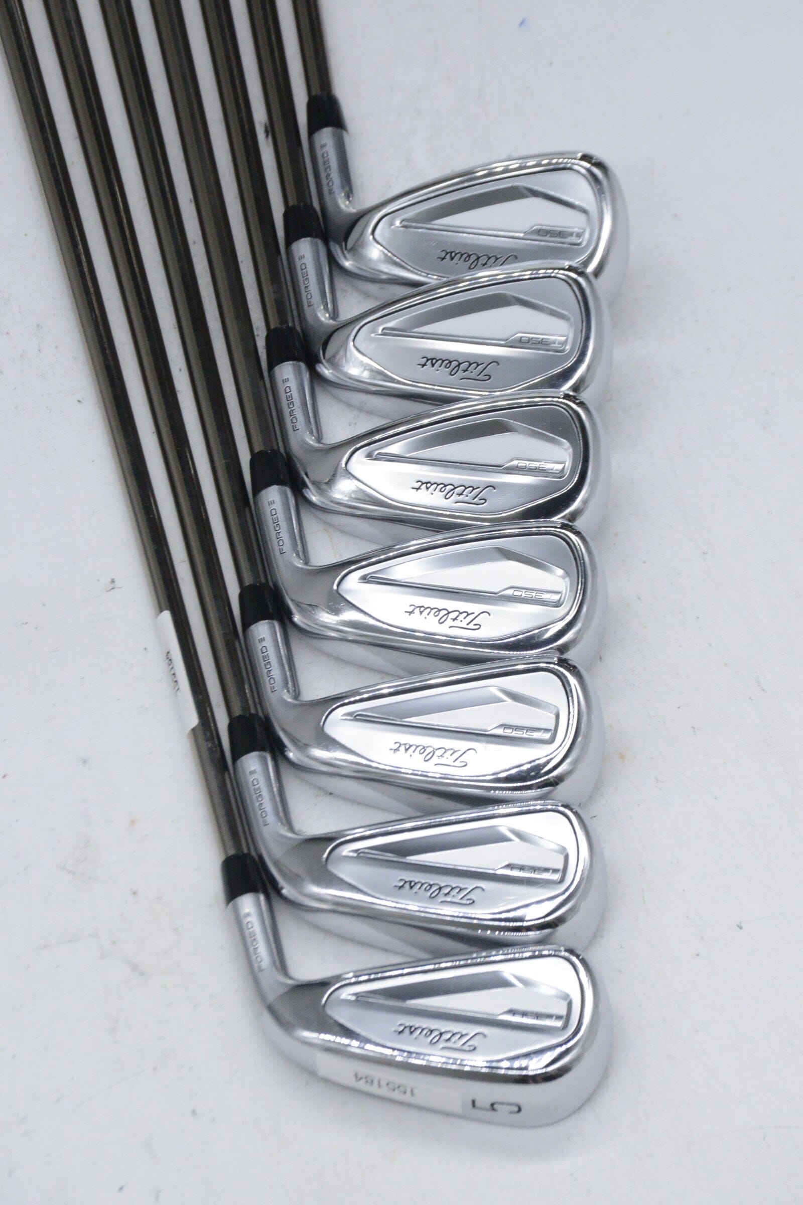 Titleist T350 2023 5-AW Iron Set R Flex -0.5" Golf Clubs GolfRoots 