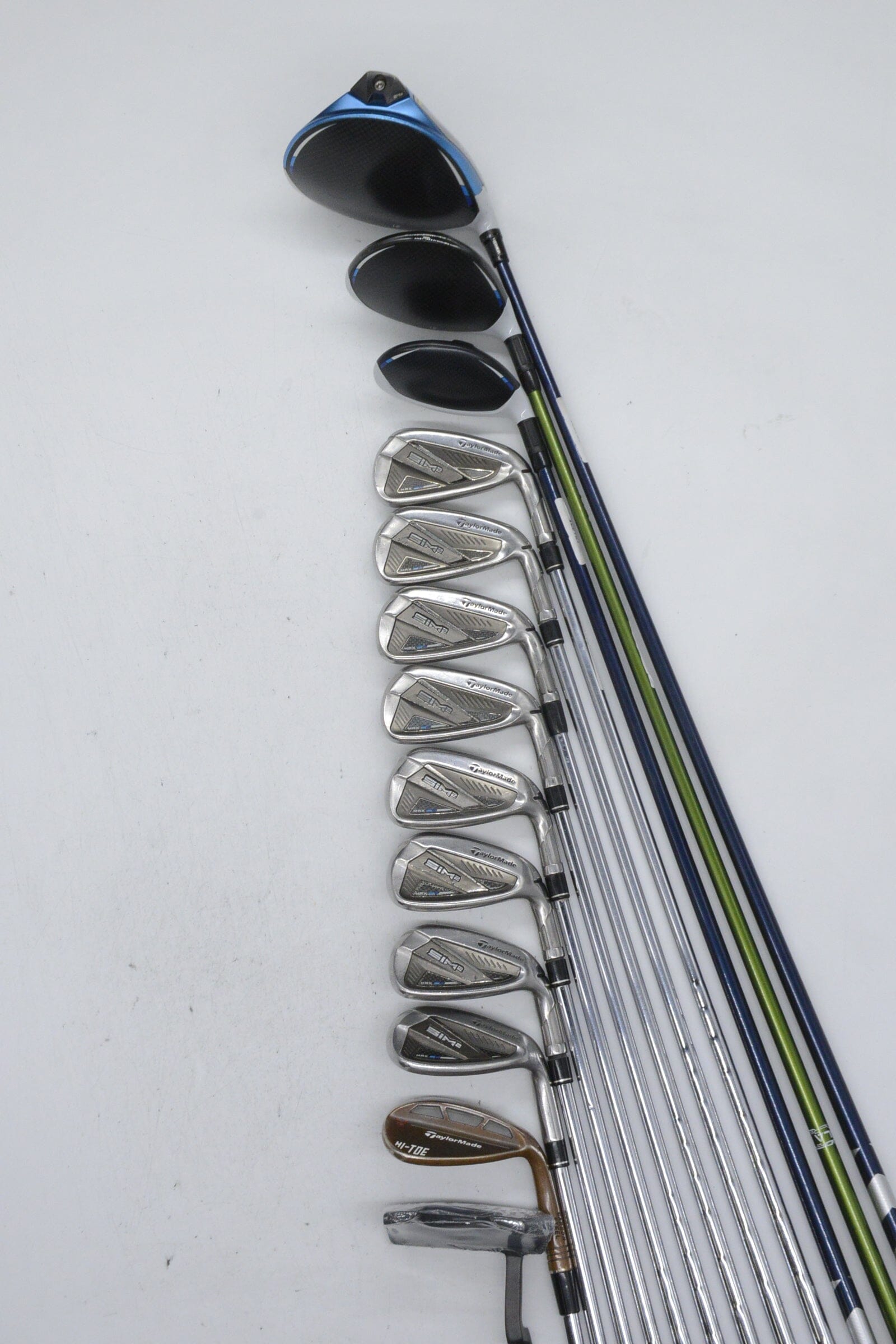 TaylorMade SIM2 Max Mixed Full Set R Flex Std Length Golf Clubs GolfRoots 