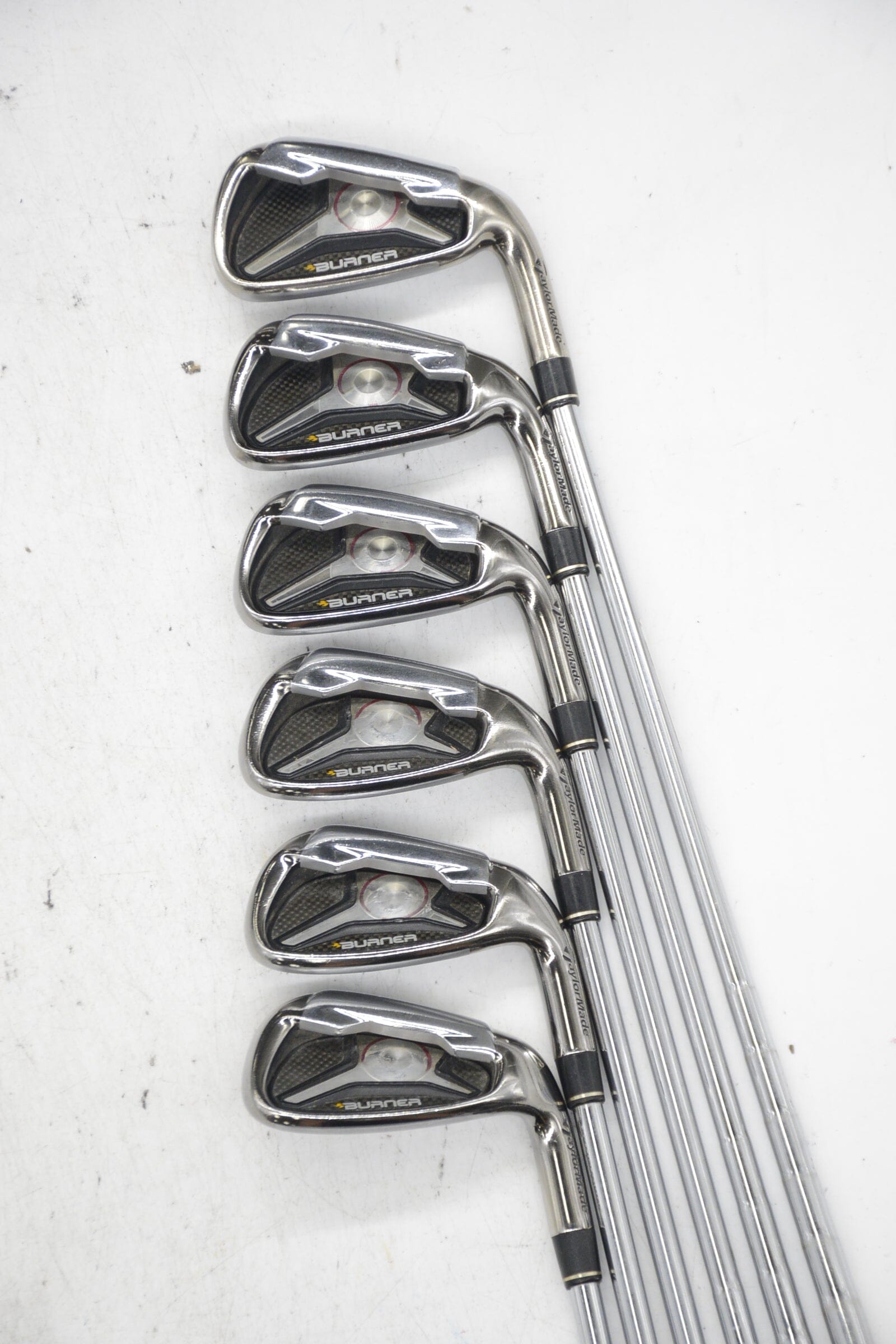 TaylorMade Burner '09 5-PW Iron Set R Flex +0.25" Golf Clubs GolfRoots 