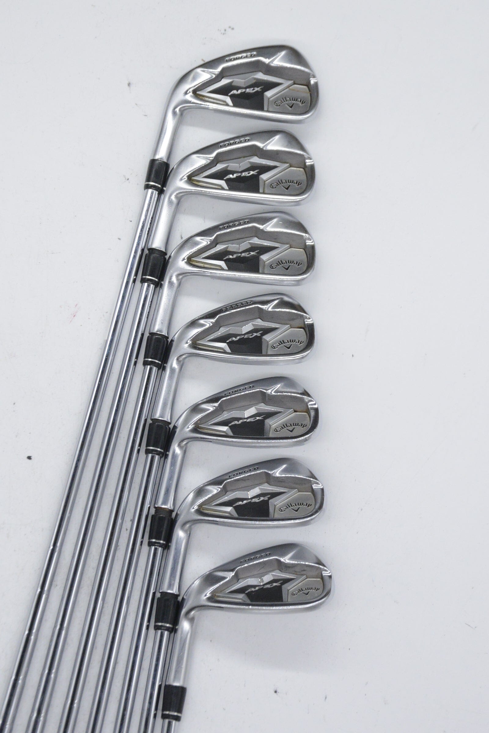 Lefty Callaway Apex 19 5-AW Iron Set S Flex Std Length Golf Clubs GolfRoots 