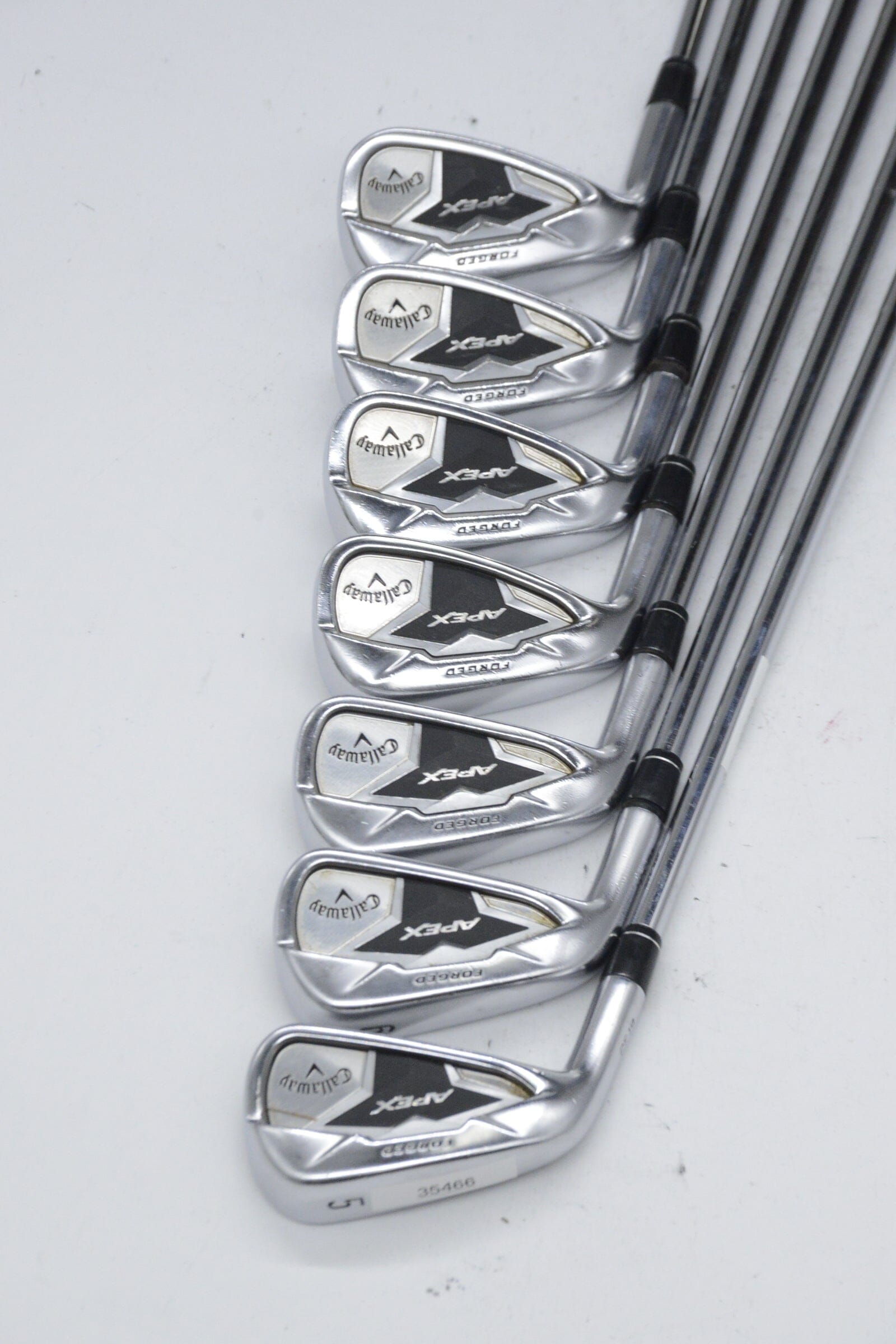 Lefty Callaway Apex 19 5-AW Iron Set S Flex Std Length Golf Clubs GolfRoots 