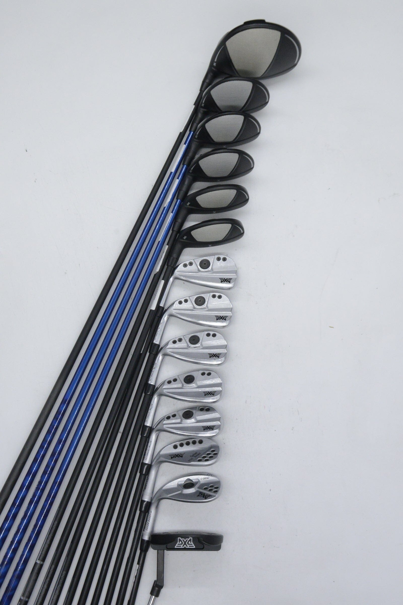 Lefty PXG 0311XP Gen 4 Mixed Full Set SR Flex -0.5" Golf Clubs GolfRoots 