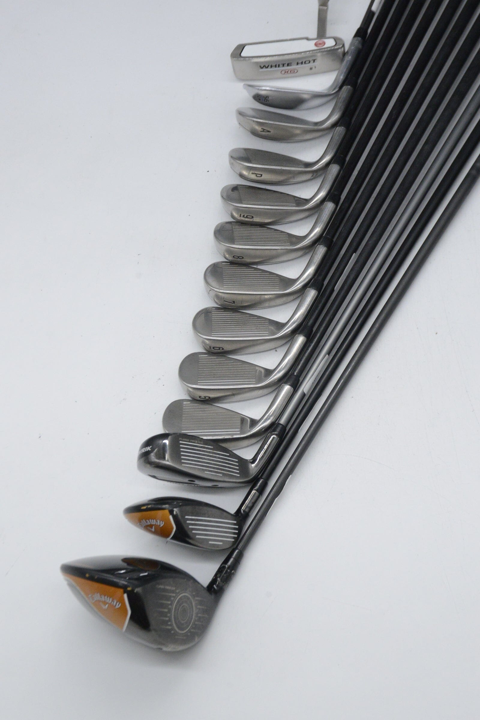 Callaway Mavrik Mixed Full Set R Flex -0.5" Golf Clubs GolfRoots 