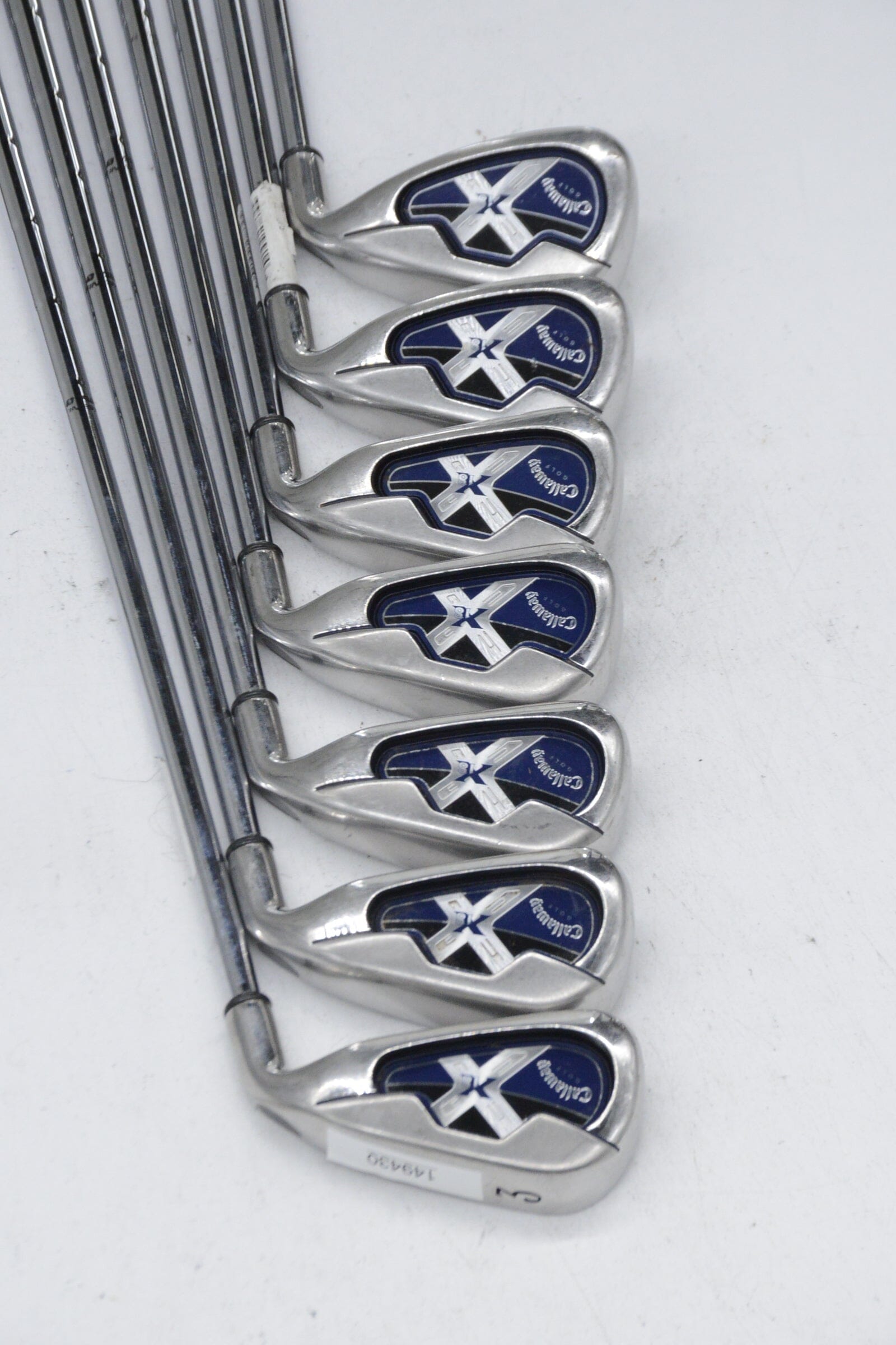 Callaway X-18 3-9 Iron Set Uniflex Std Length Golf Clubs GolfRoots 