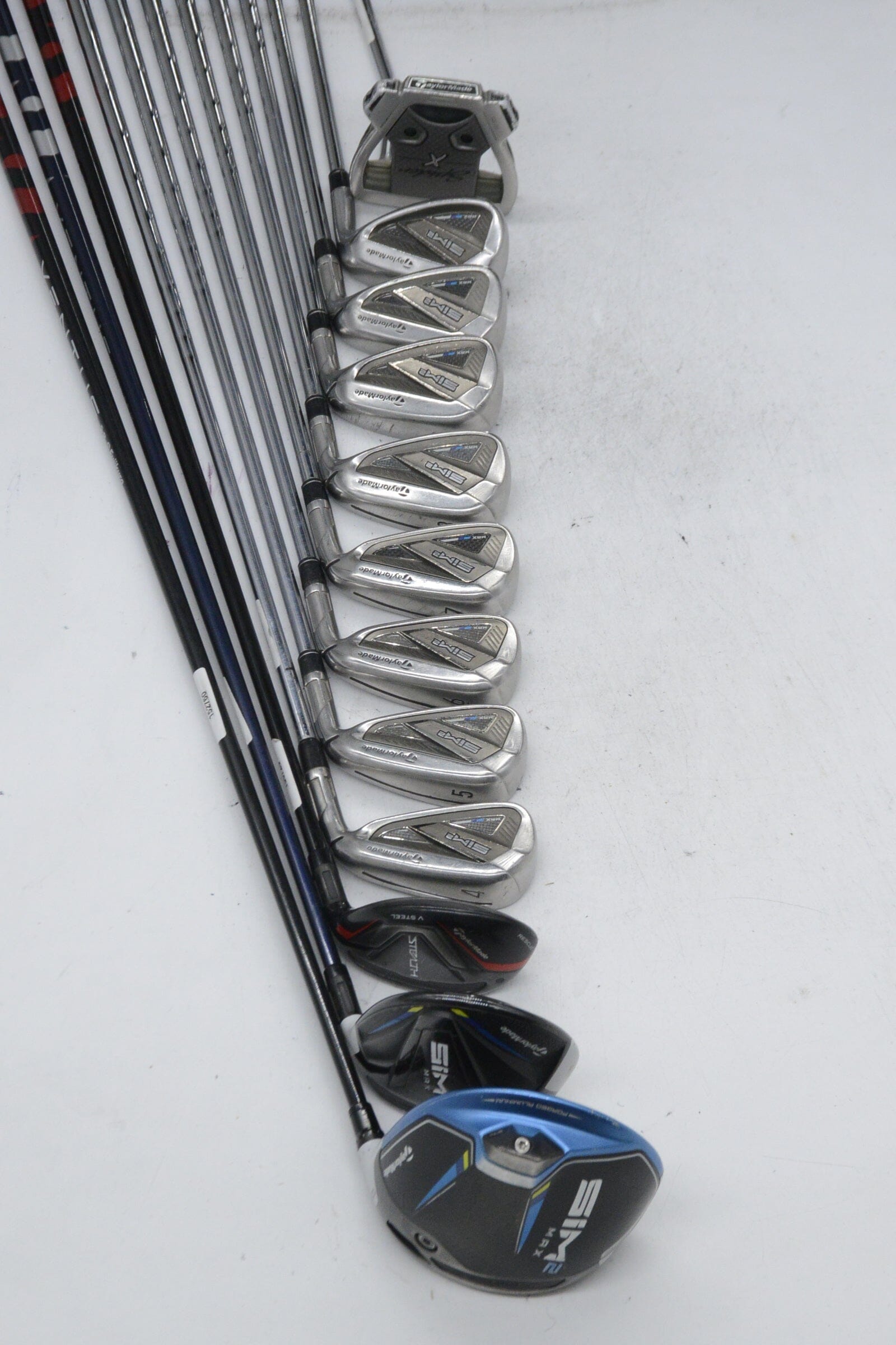 TaylorMade SIM2 Max Mixed Full Set R Flex Std Length Golf Clubs GolfRoots 