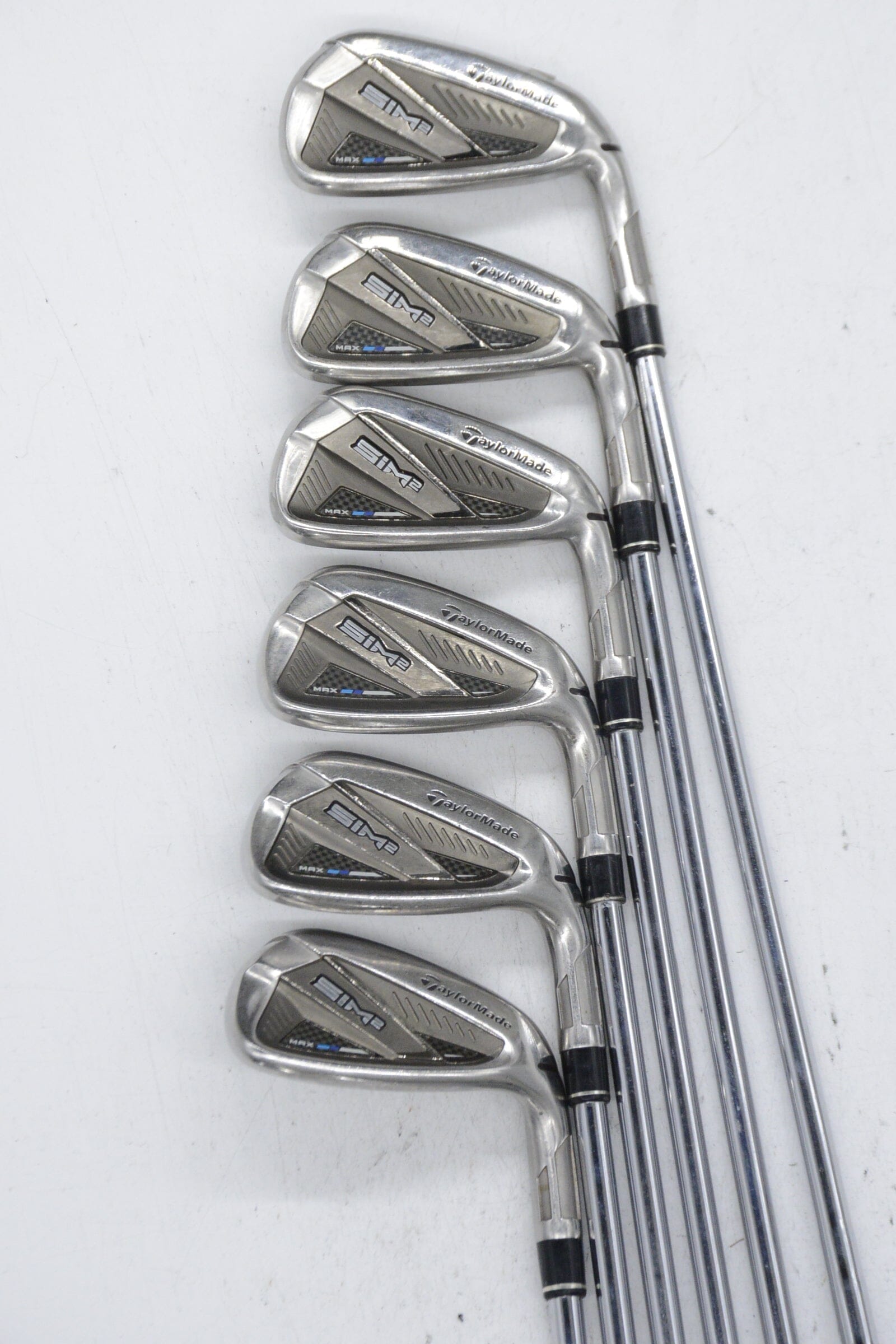 TaylorMade SIM2 Max 5-PW Iron Set R Flex +0.25" Golf Clubs GolfRoots 