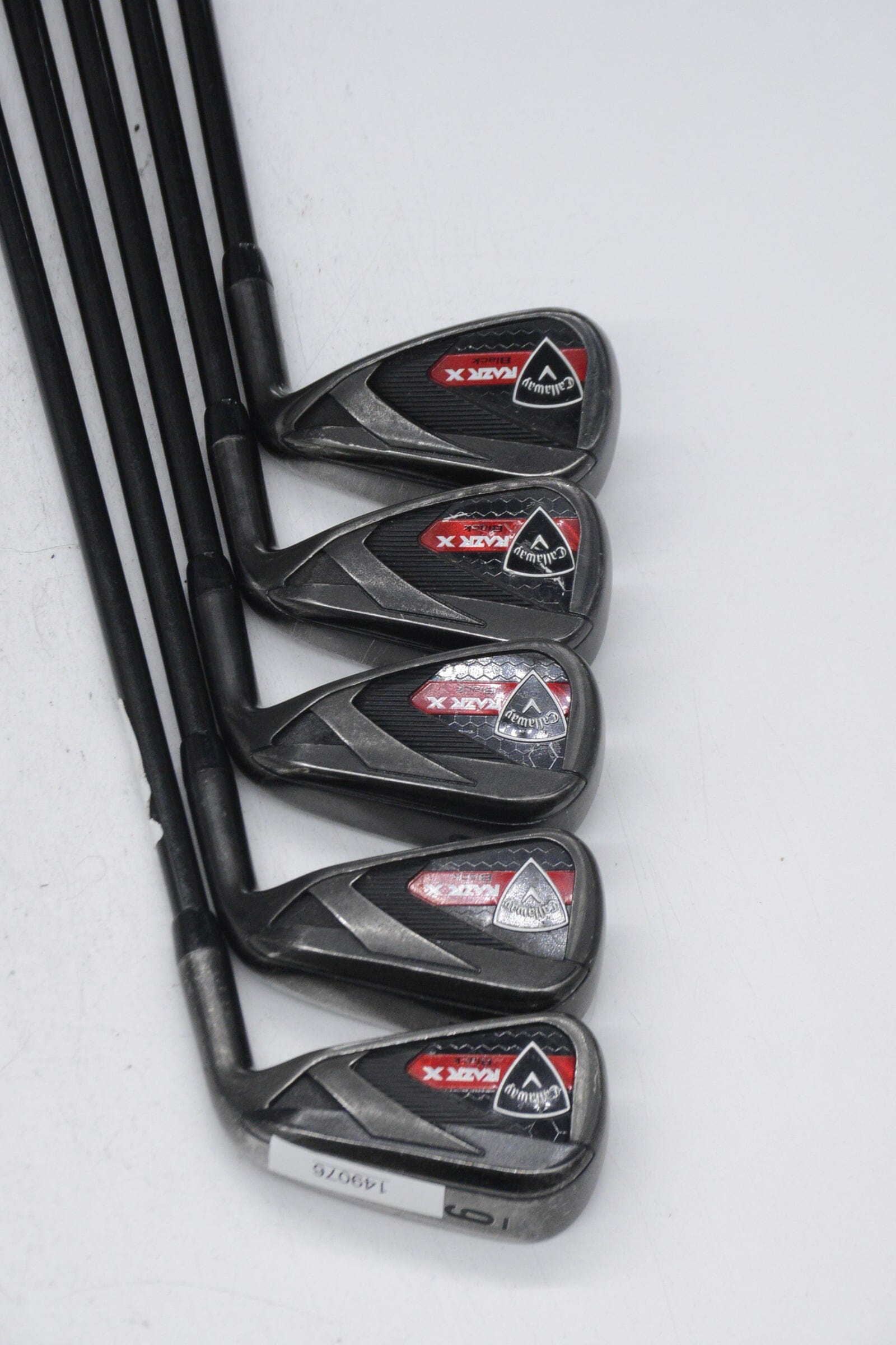 Callaway RAZR X Black 6-PW Iron Set R Flex -0.75" Golf Clubs GolfRoots 