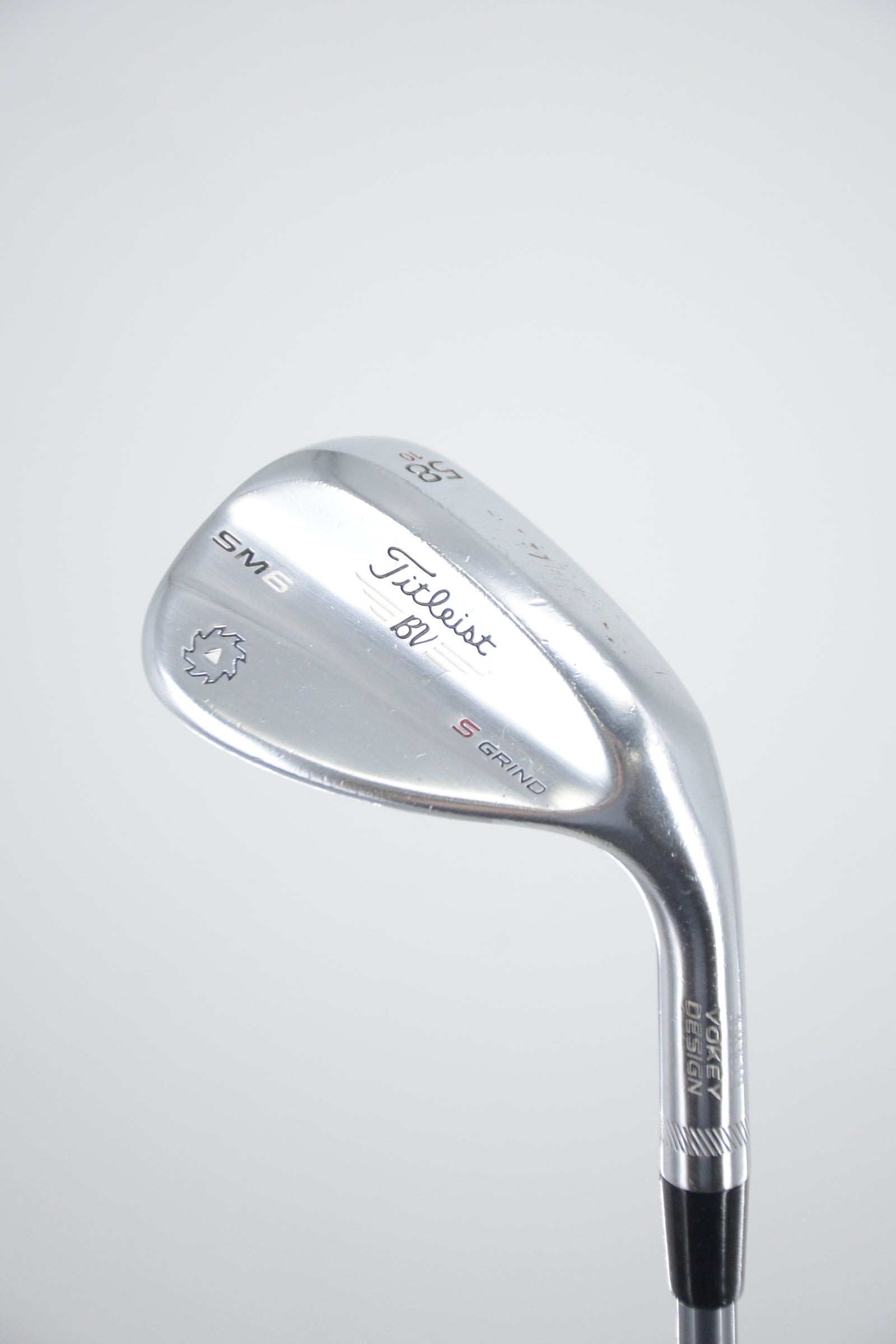 Titleist Vokey SM6 Tour Chrome 58 Degree Wedge R Flex 34.75"