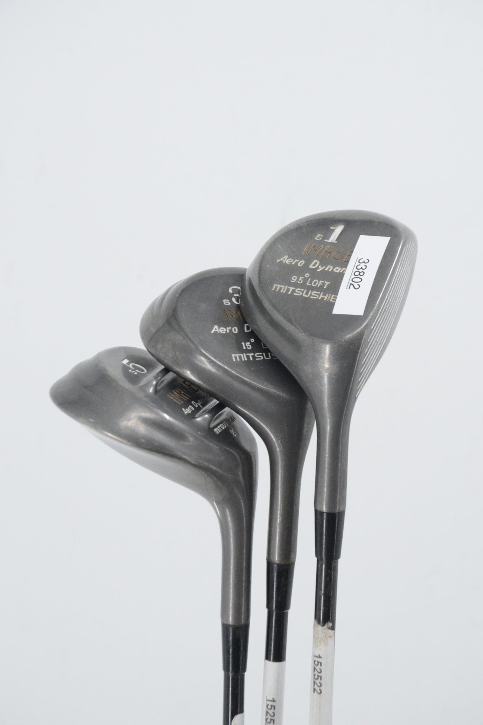 BOO（5点） Mitsushiba Image Aero Dynamic D, 3W, 5W Wood Set R Flex