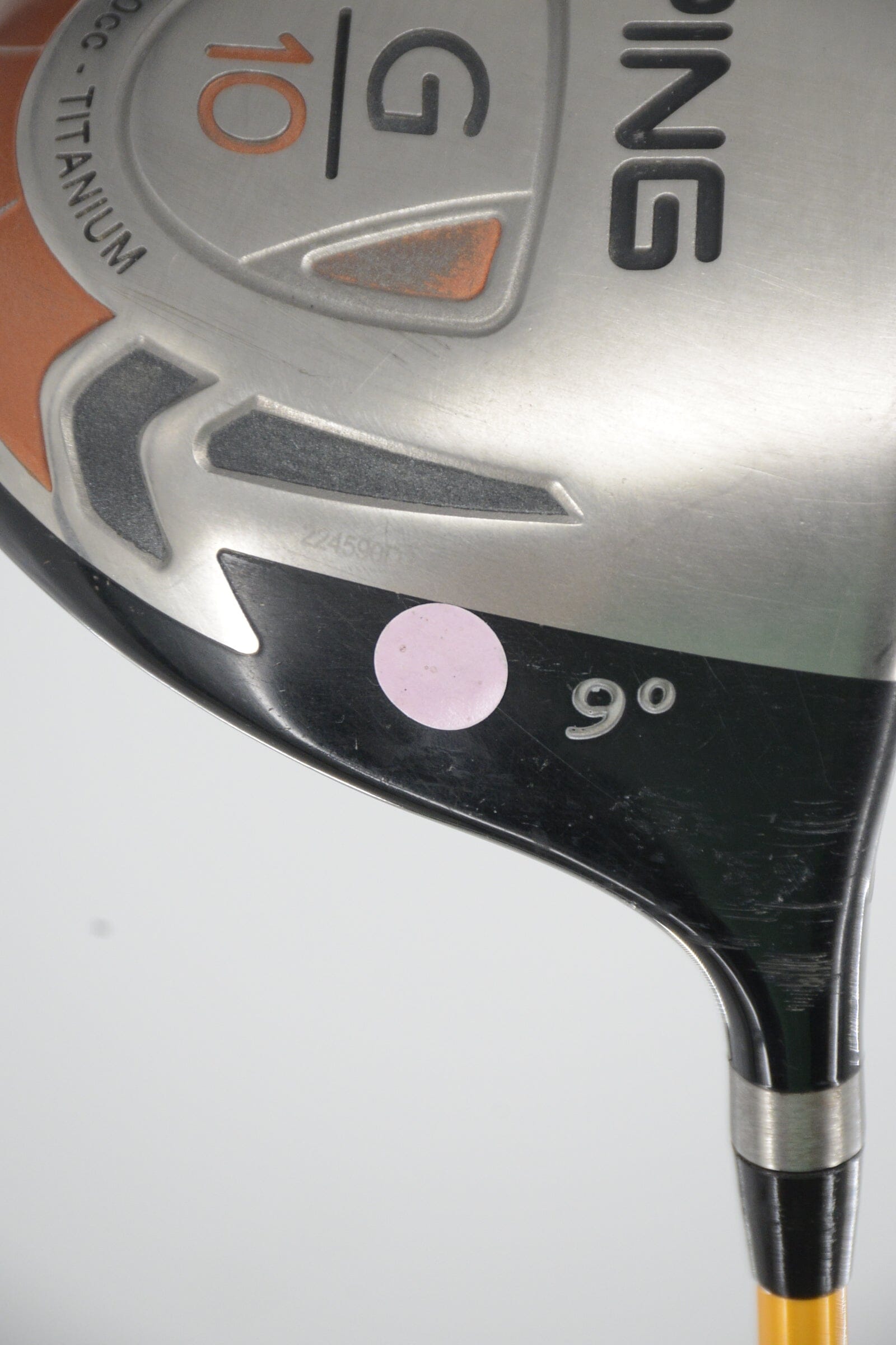 *Dented* Ping G10 9 Degree Driver S Flex 45.5" Golf Clubs GolfRoots 