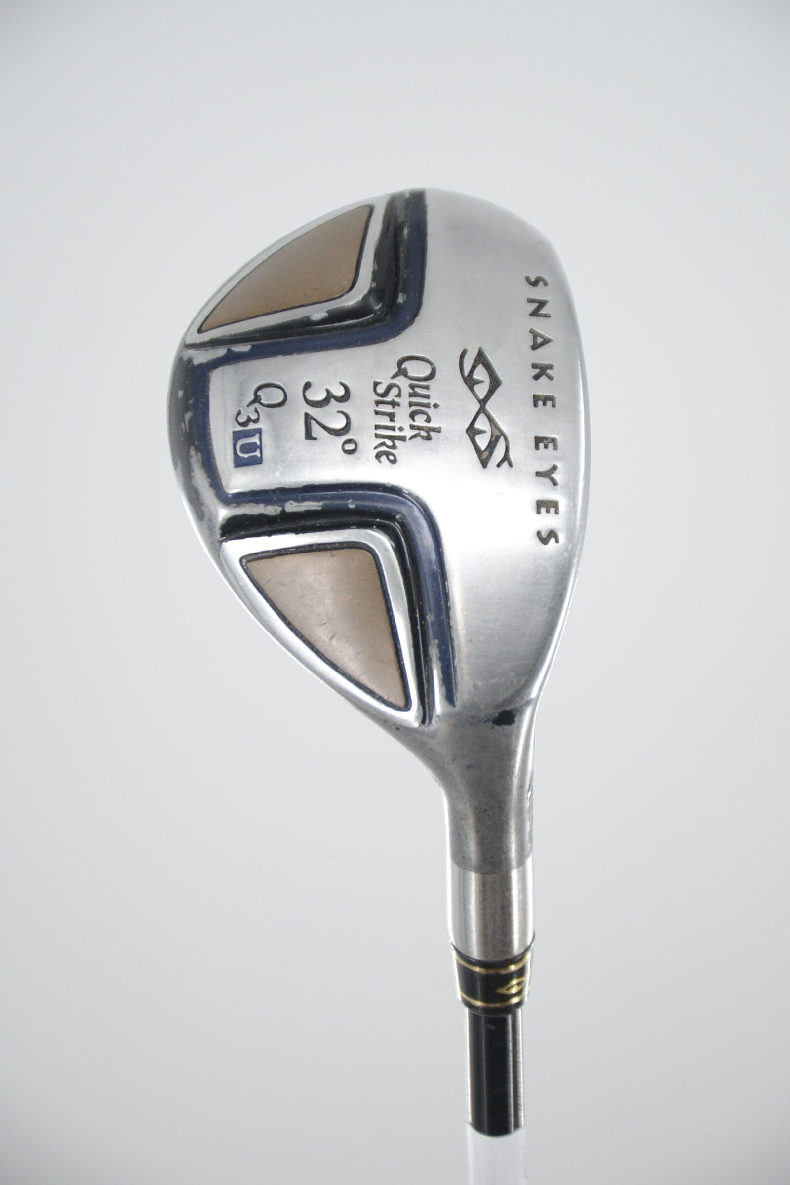 Snake Eyes QuickSilver 32 Degree Hybrid R Flex 39" Golf Clubs GolfRoots 