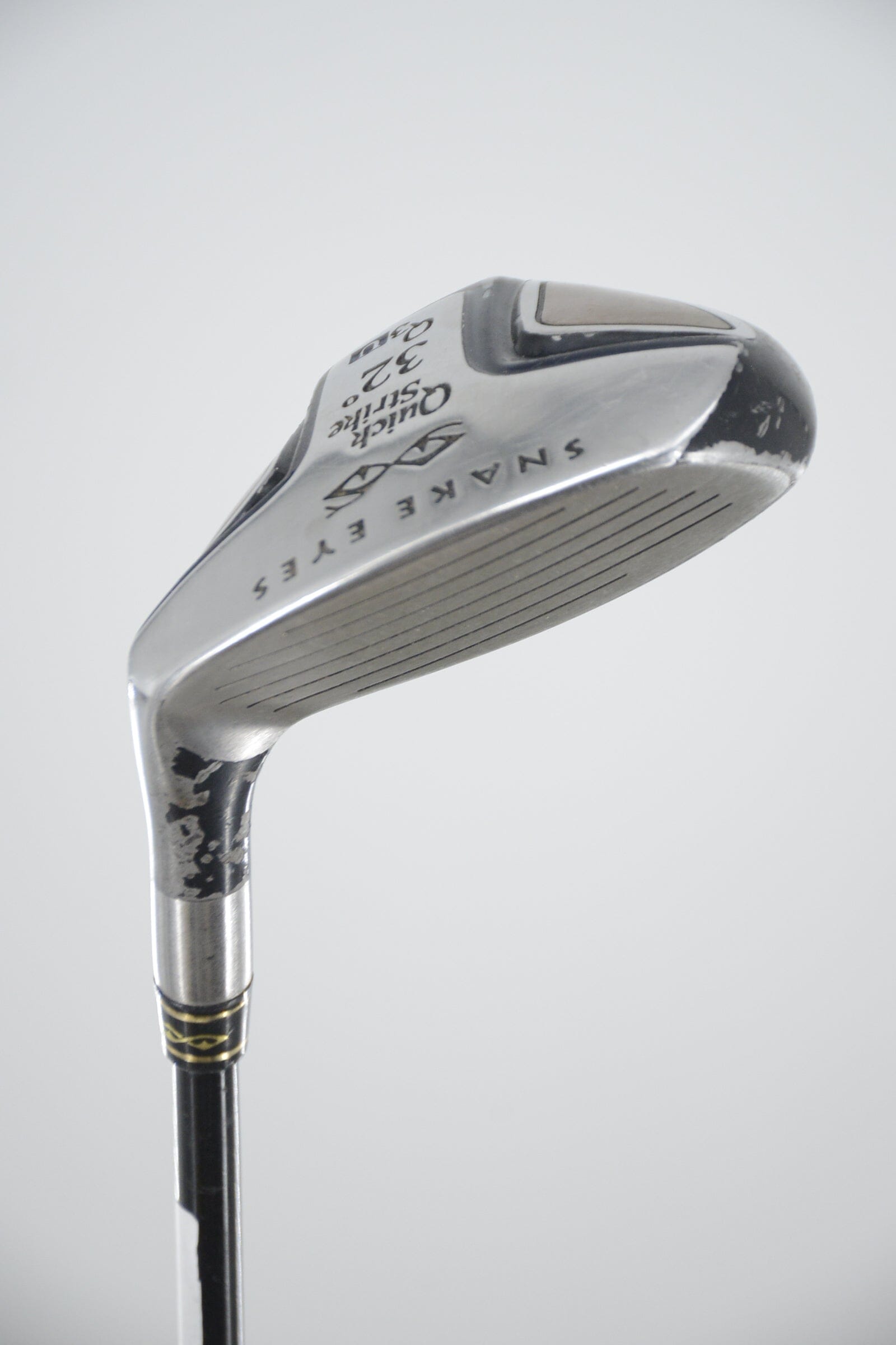 Snake Eyes QuickSilver 32 Degree Hybrid R Flex 39" Golf Clubs GolfRoots 