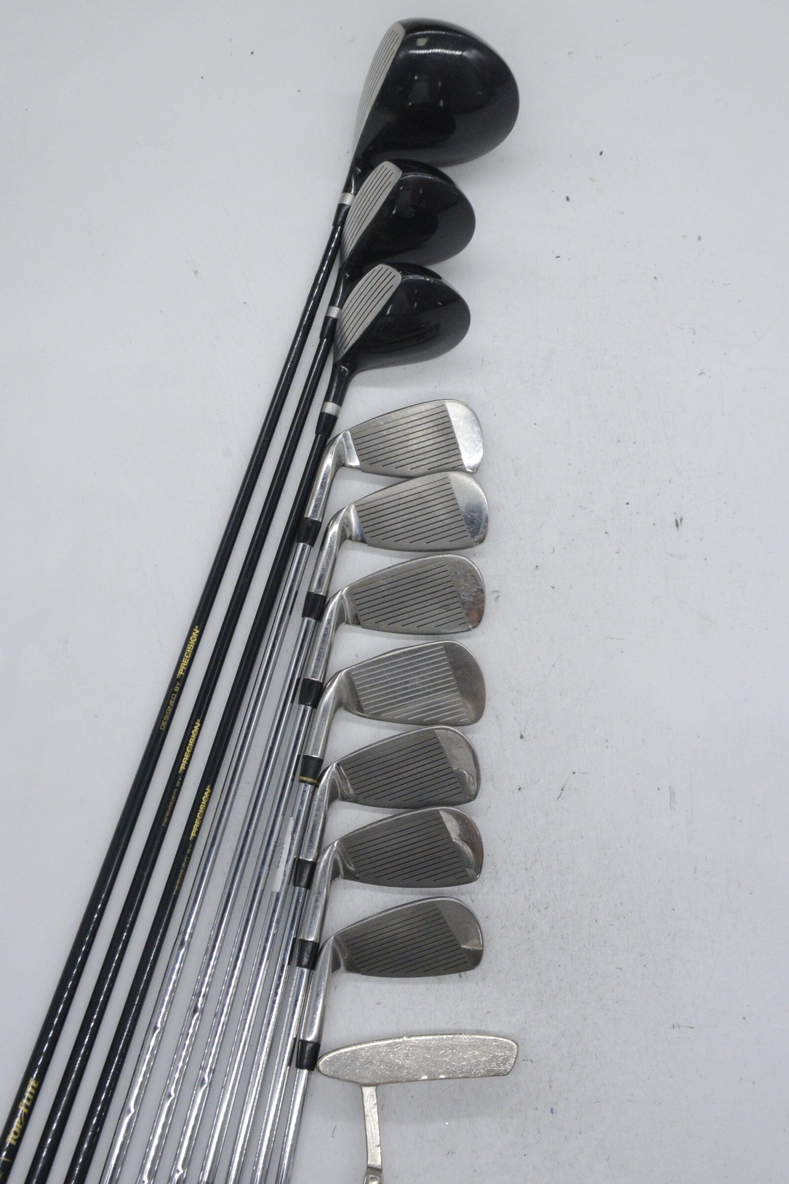 Top Flite Aero Mixed Full Set S Flex -0.5" Golf Clubs GolfRoots 