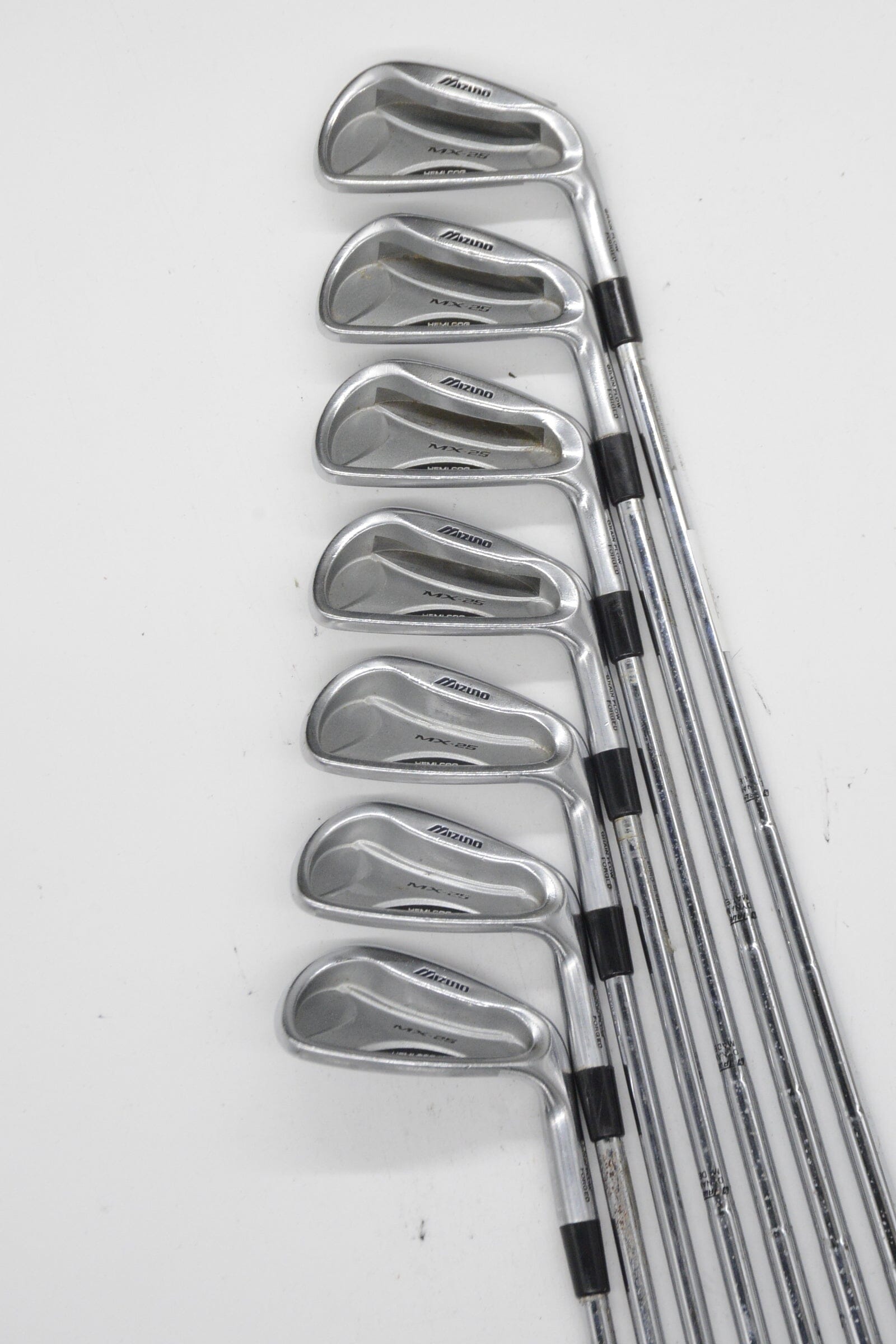 Mizuno MX-25 4-PW Iron Set S Flex +0.25" Golf Clubs GolfRoots 
