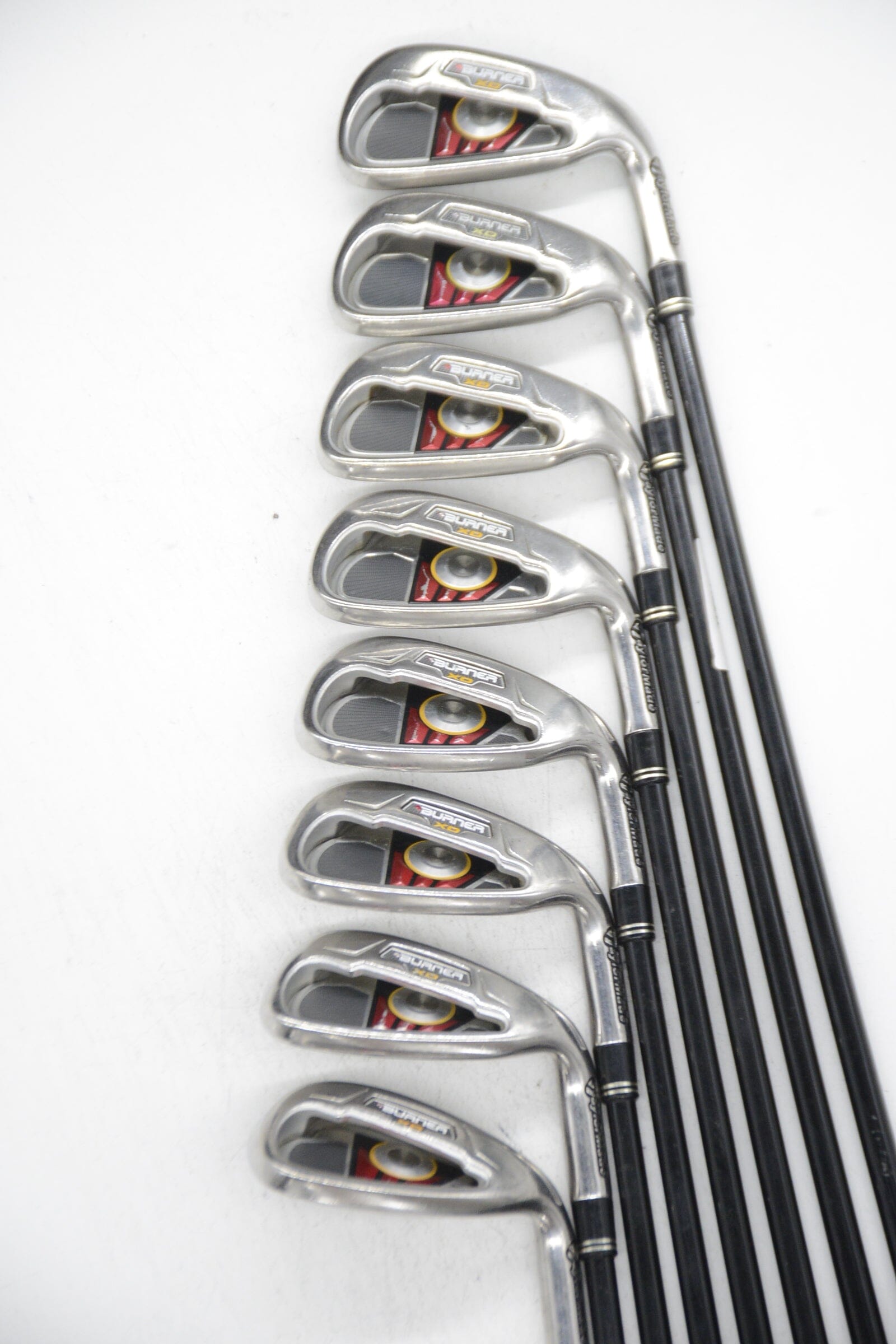 TaylorMade Burner XD 5-SW Iron Set SR Flex -0.25" Golf Clubs GolfRoots 