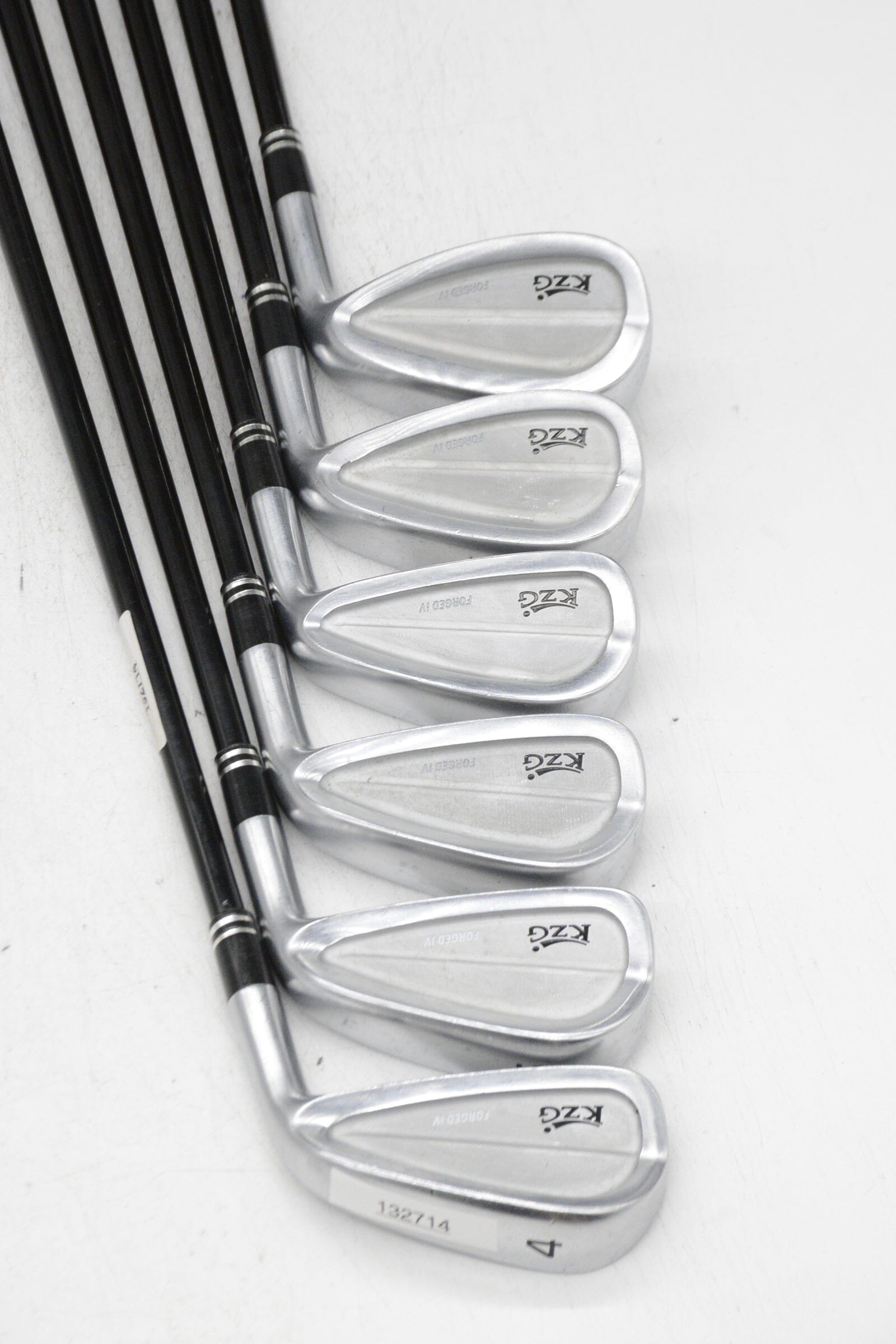 KZG Forged IV 4-8, PW Iron Set R Flex -0.25" Golf Clubs GolfRoots 