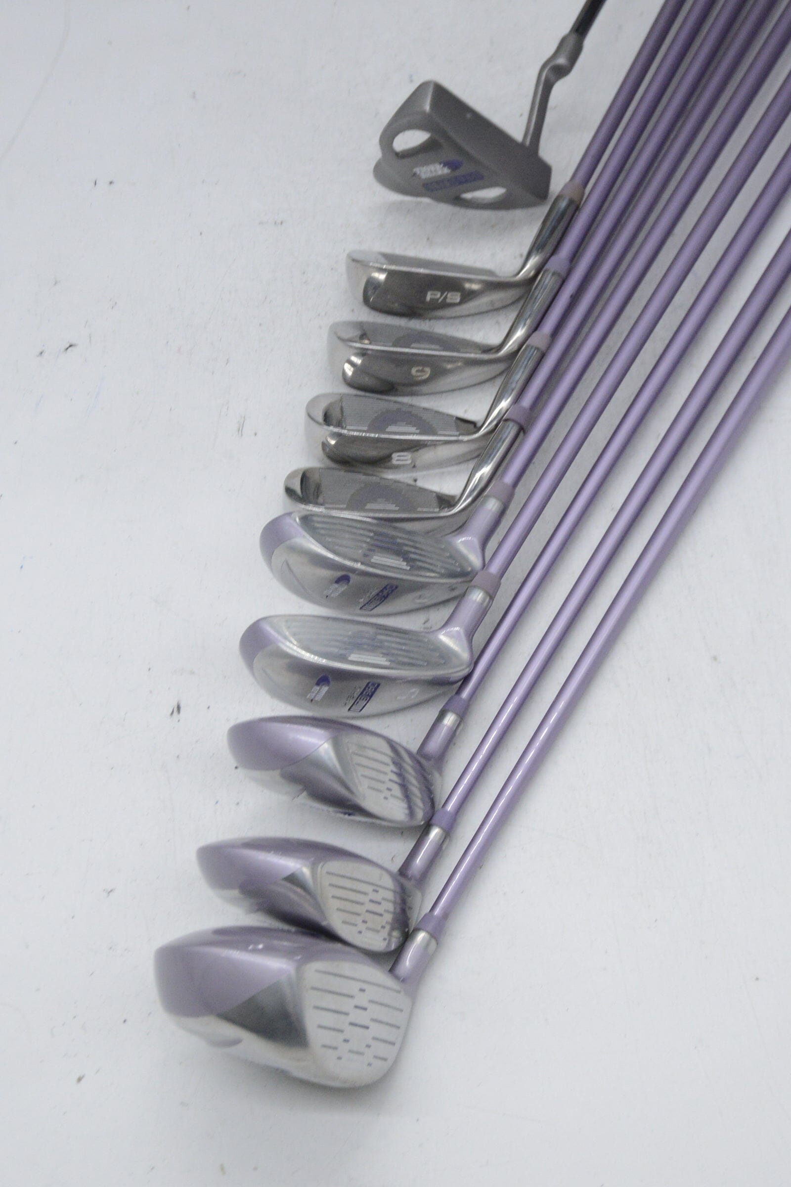 Women's Tiger Shark TS 960 Mixed Full Set W Flex -0.75" Golf Clubs GolfRoots 