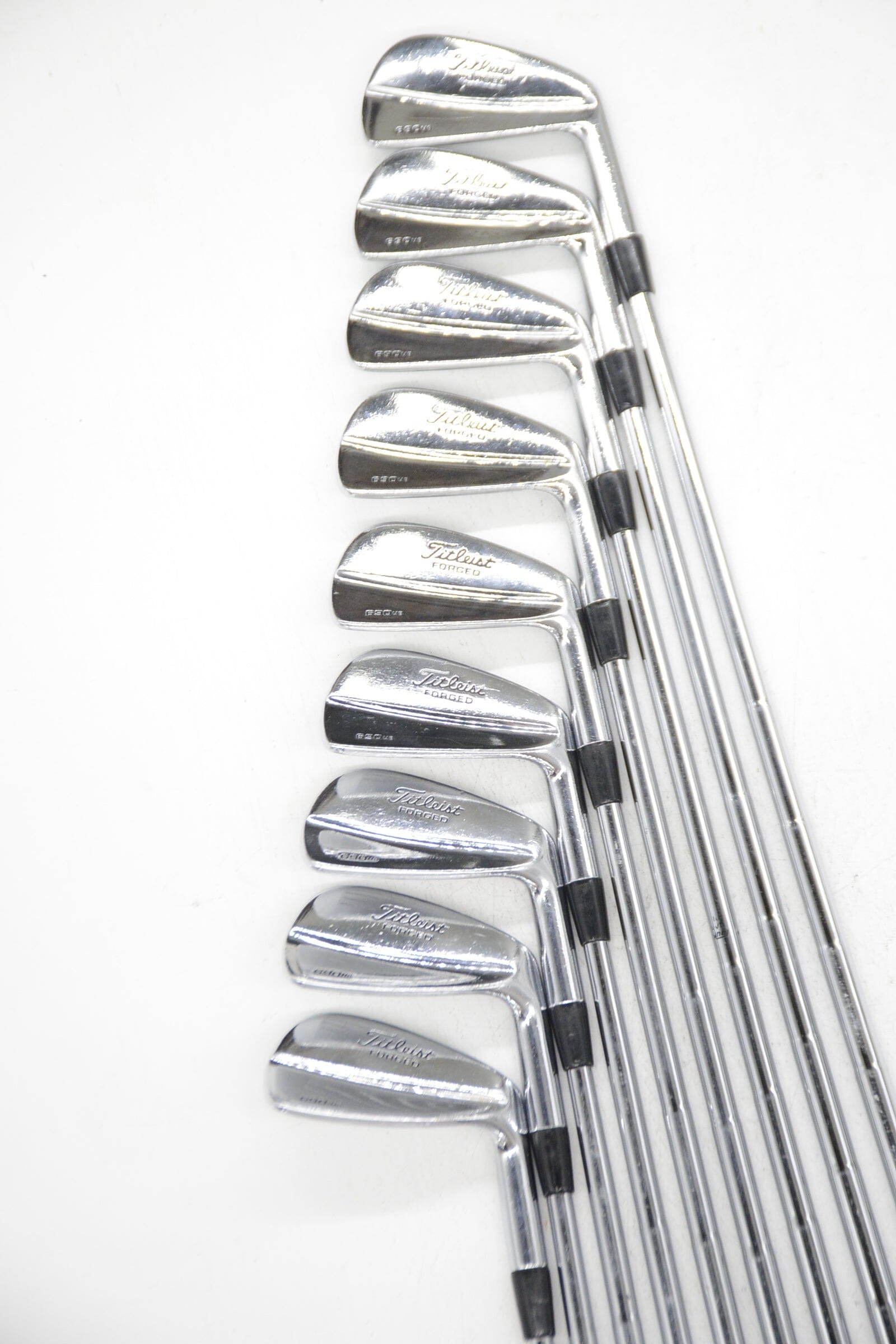 Titleist 690 MB Forged 2-PW Iron Set X Flex -0.25" Golf Clubs GolfRoots 