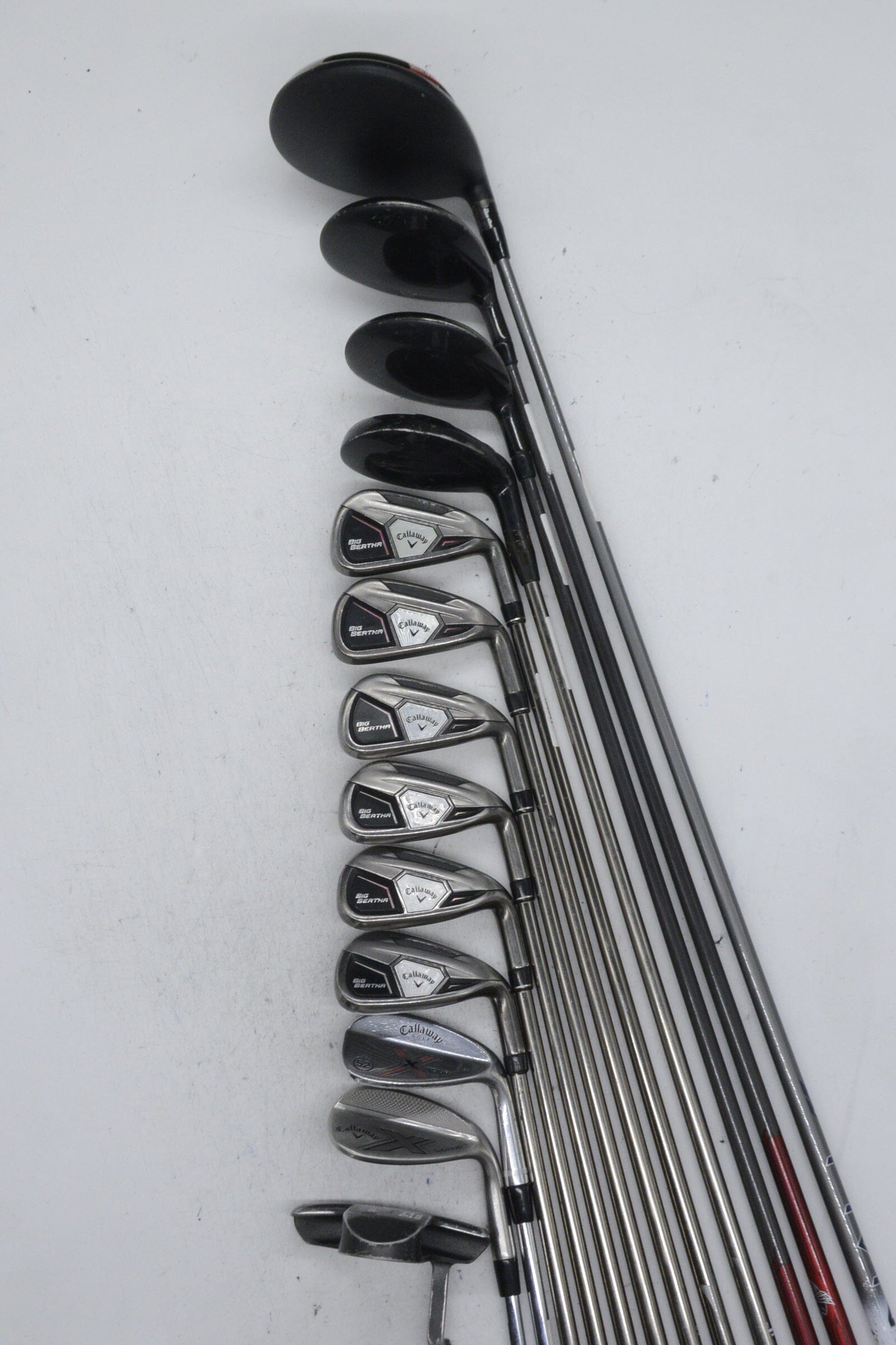 Callaway Big Bertha 2015 Mixed Full Set R Flex -0.25" Golf Clubs GolfRoots 