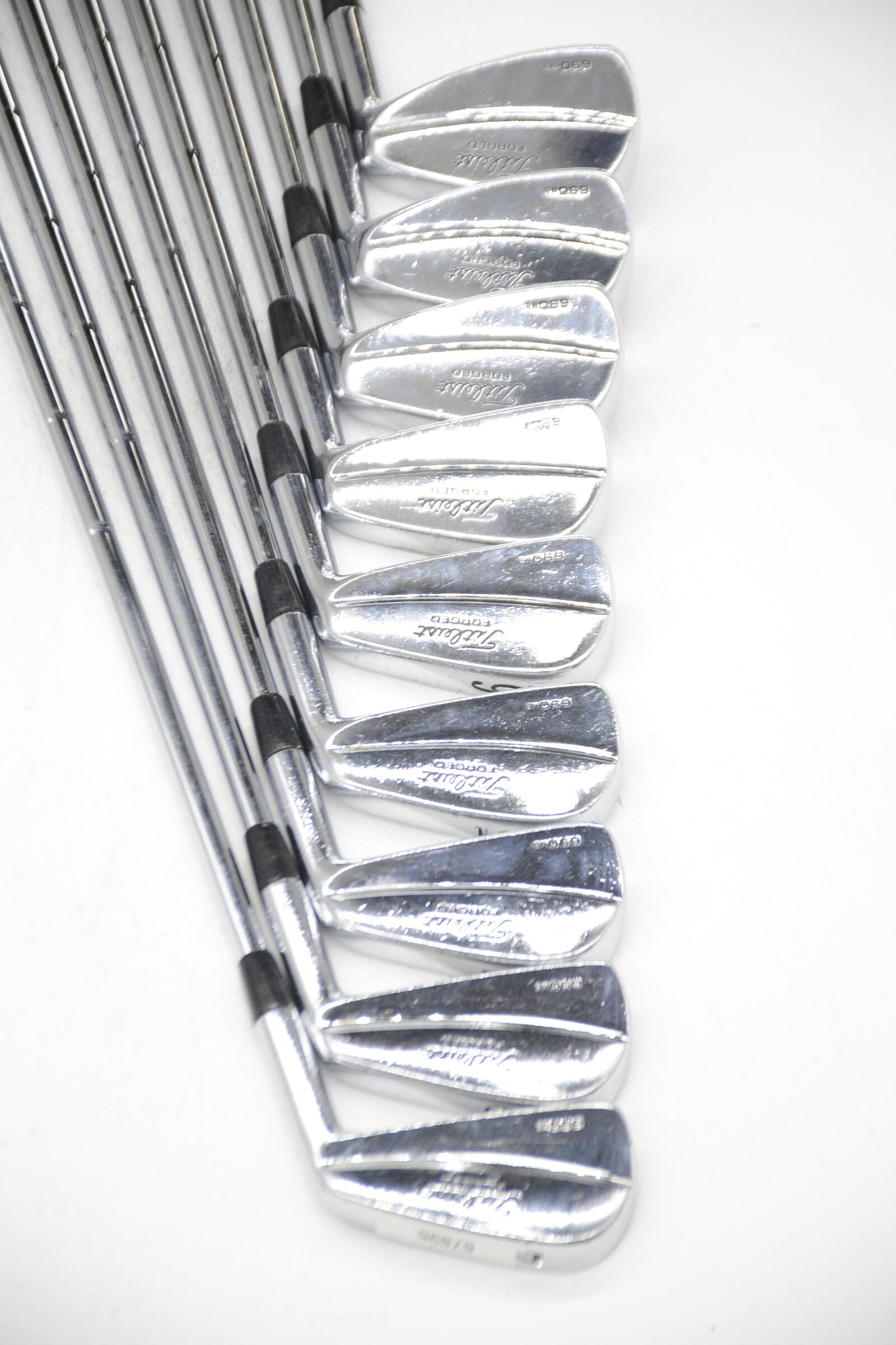 Titleist 690 MB Forged 2-PW Iron Set X Flex -0.25" Golf Clubs GolfRoots 