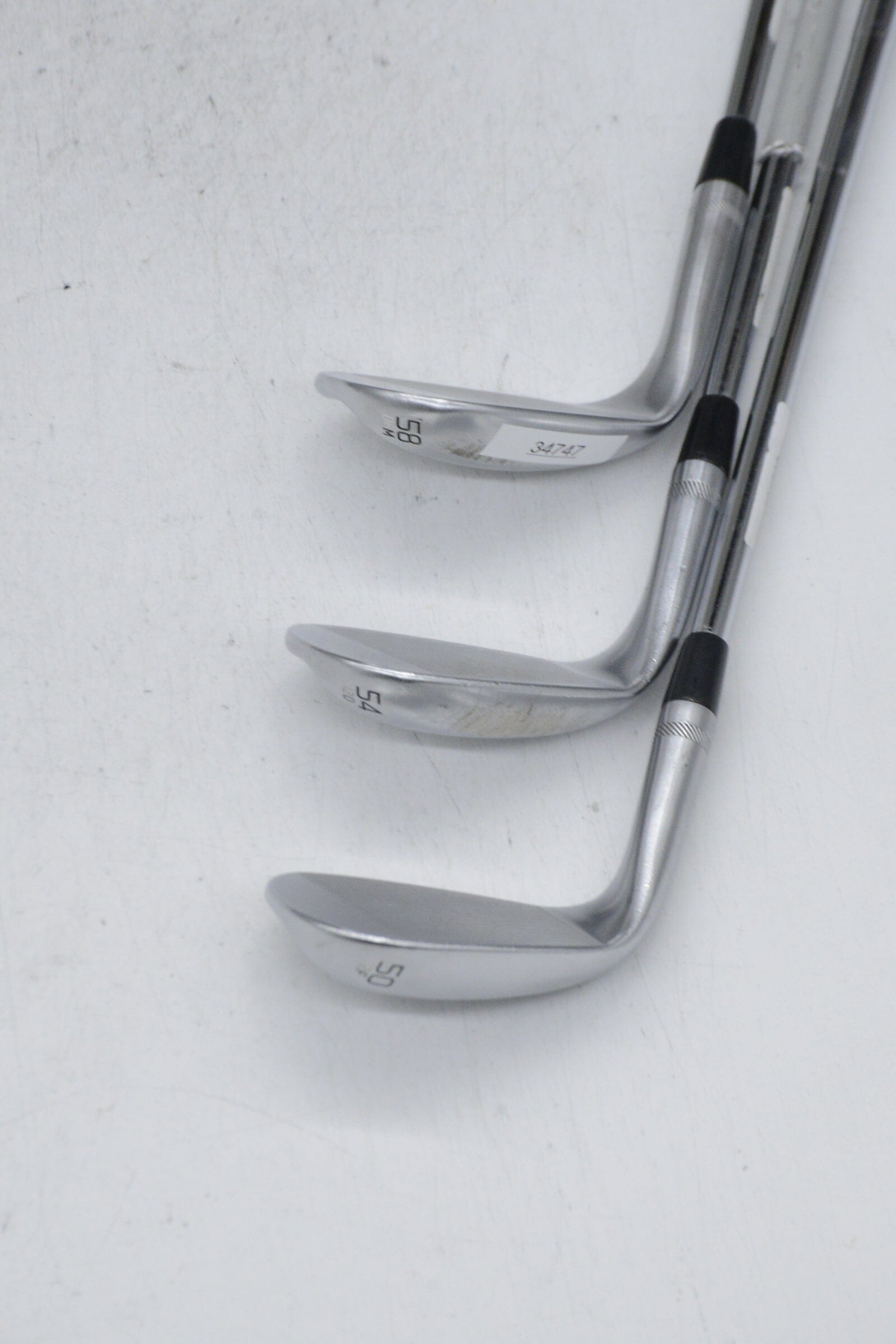 Titleist Vokey SM9 Tour Chrome 50, 54, 58 Degree Wedge Set Wedge Flex Golf Clubs GolfRoots 