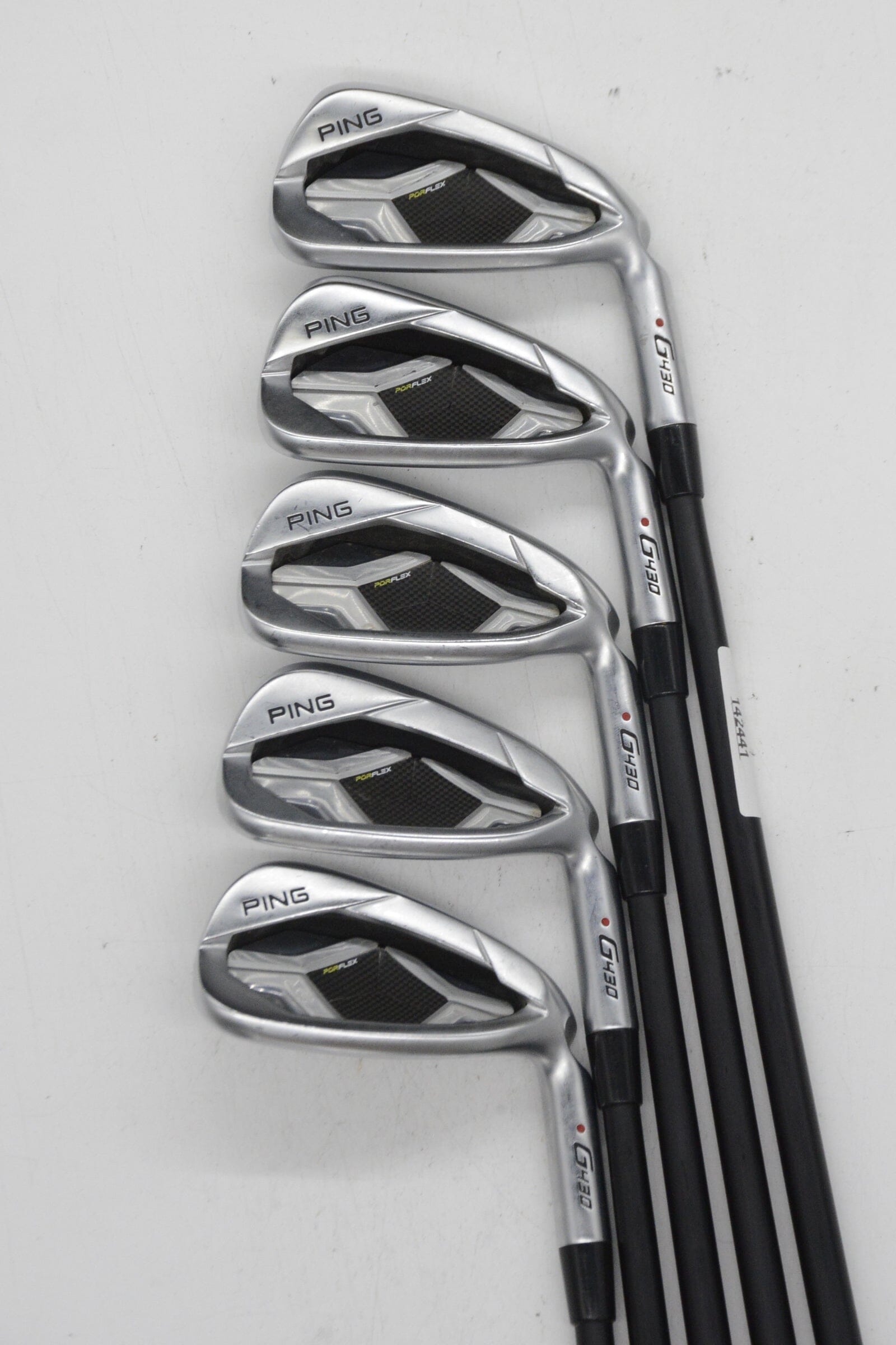 Ping G430 6-PW Iron Set S Flex -0.25" Golf Clubs GolfRoots 
