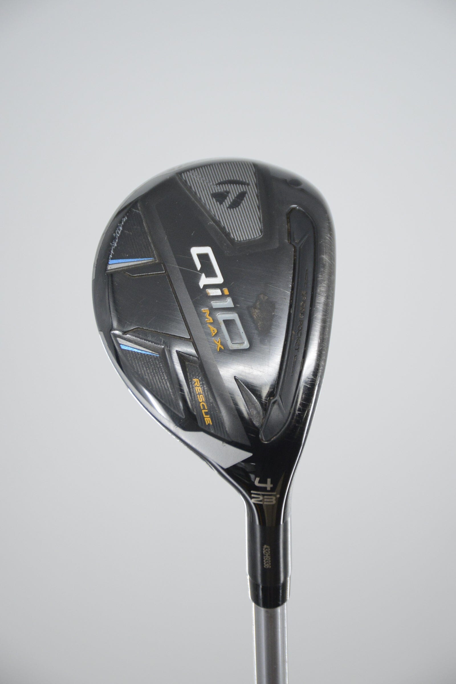 TaylorMade Qi10 Max Rescue 4 Hybrid SR Flex 39.75" Golf Clubs GolfRoots 