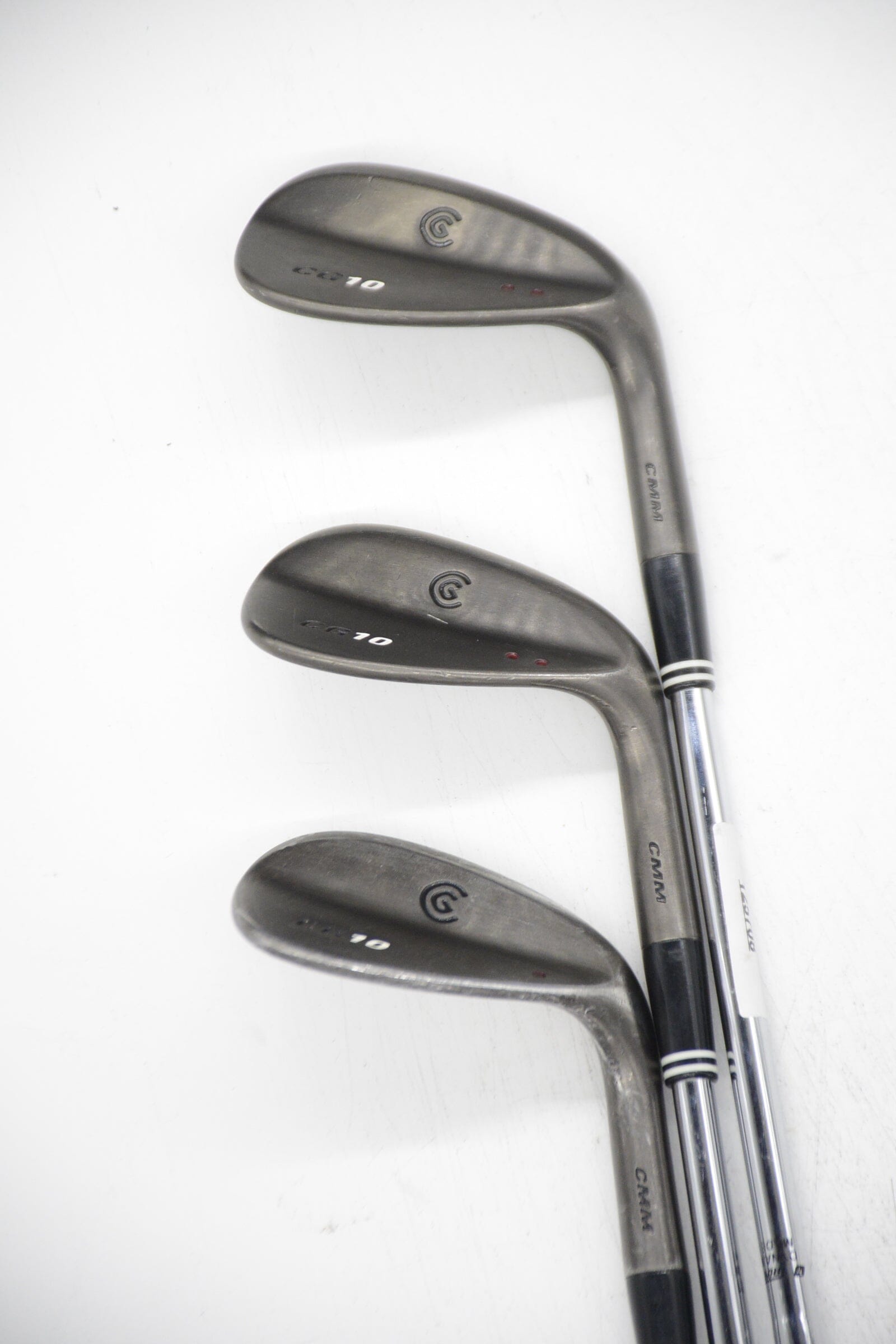 Cleveland CG10 Black Pearl 48, 52, 56 Degree Wedge Set Wedge Flex Golf Clubs GolfRoots 