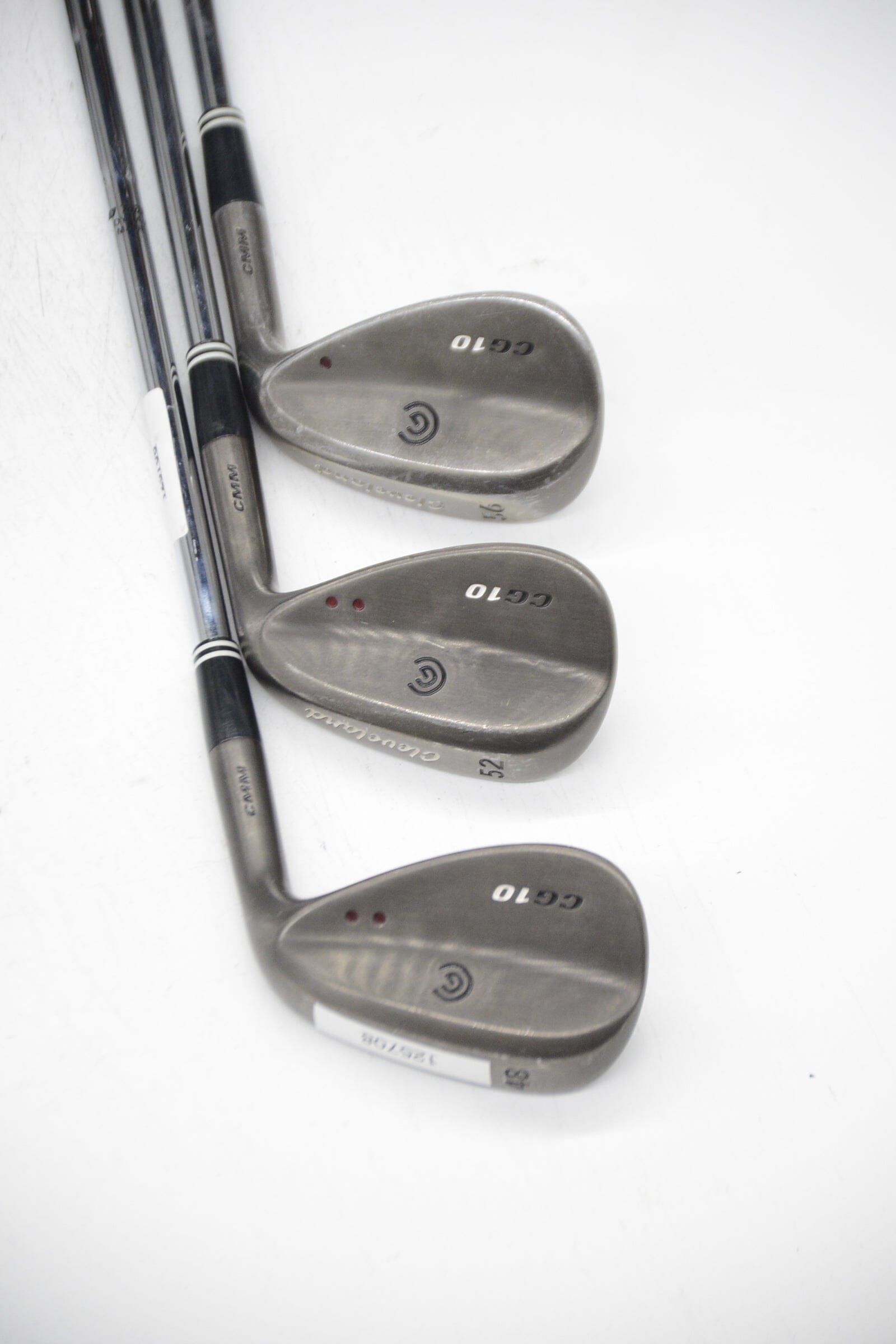 Cleveland CG10 Black Pearl 48, 52, 56 Degree Wedge Set Wedge Flex Golf Clubs GolfRoots 