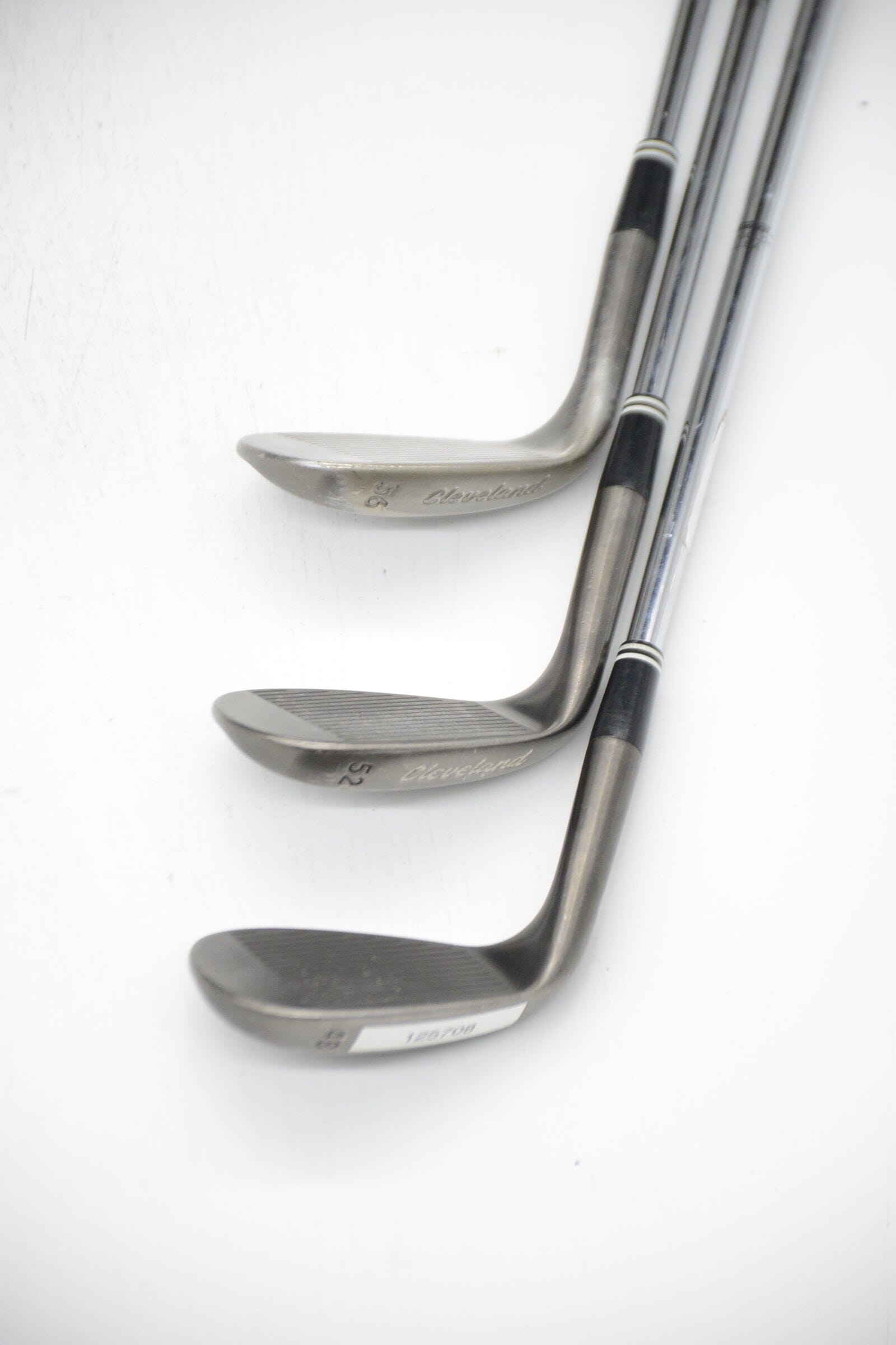Cleveland CG10 Black Pearl 48, 52, 56 Degree Wedge Set Wedge Flex Golf Clubs GolfRoots 