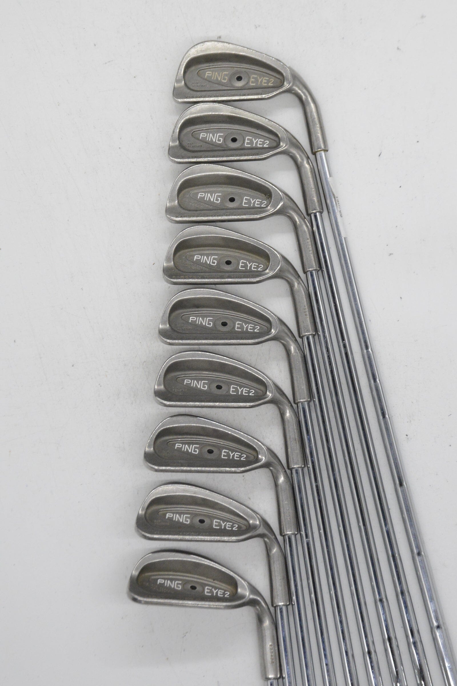 Ping Eye 2 2-PW Iron Set R Flex Std Length Golf Clubs GolfRoots 