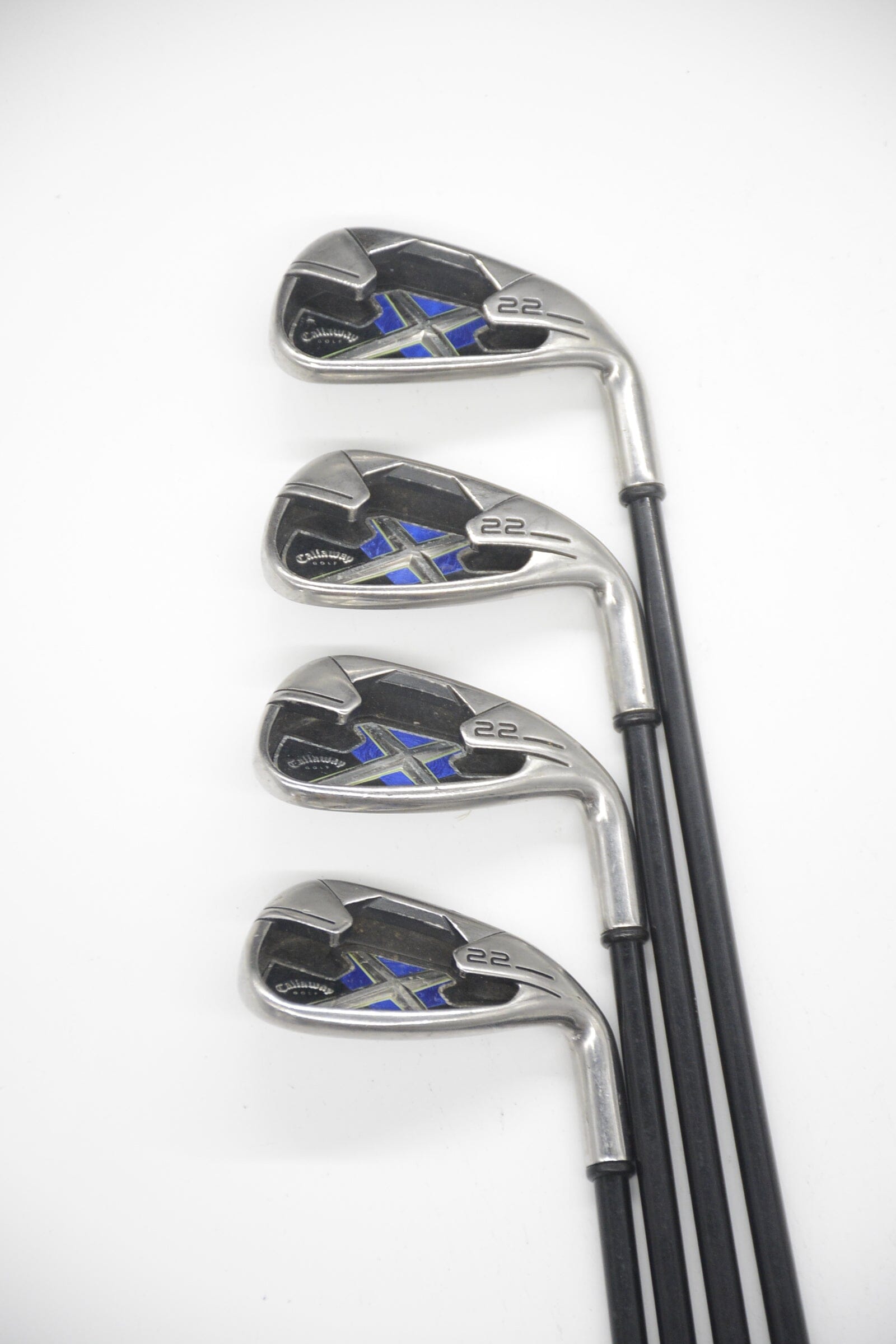 Callaway X-22 7-PW Iron Set R Flex -0.75" Golf Clubs GolfRoots 