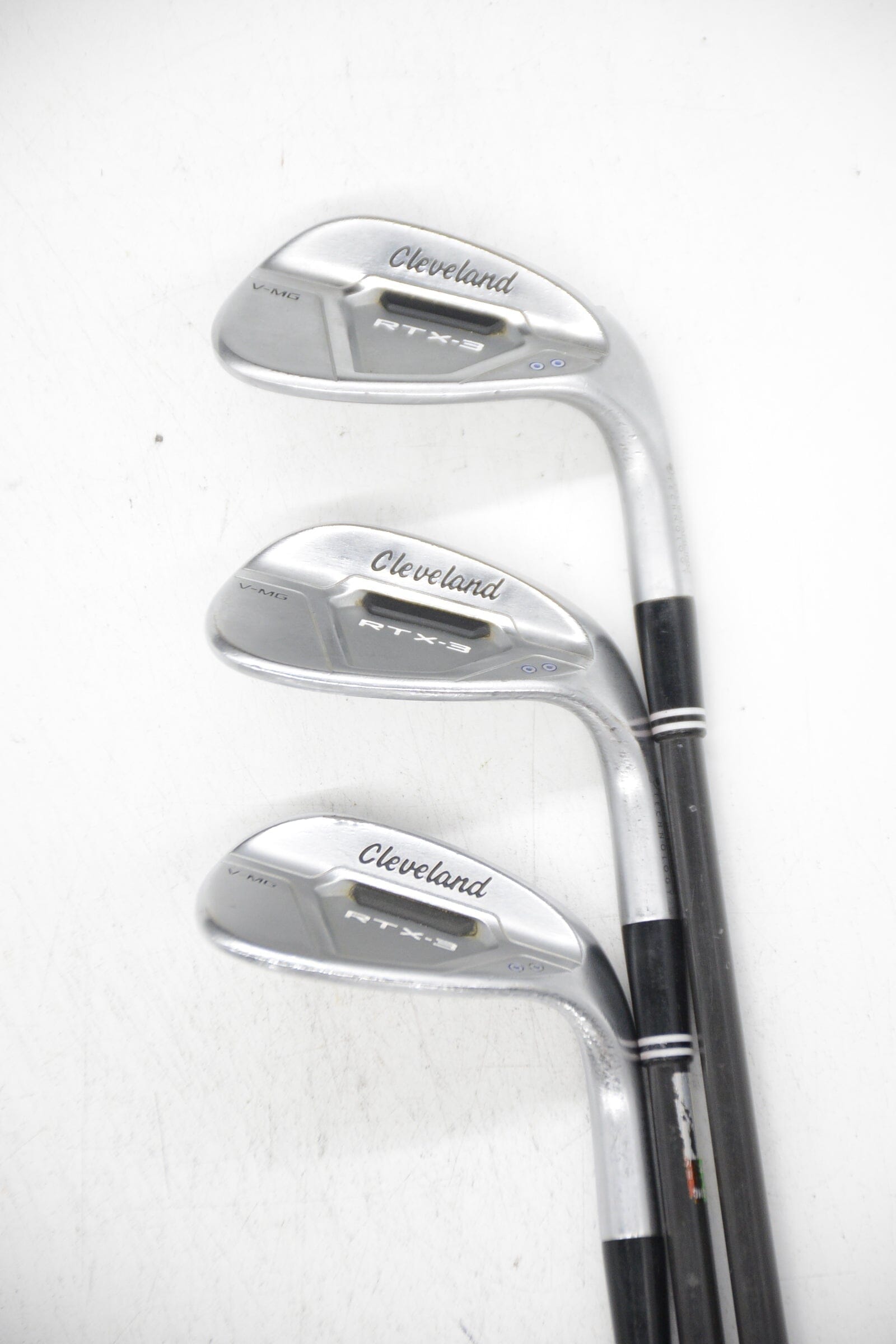Cleveland RTX 3 Tour Satin 50, 56, 60 Degree Wedge Set Wedge Flex Golf Clubs GolfRoots 