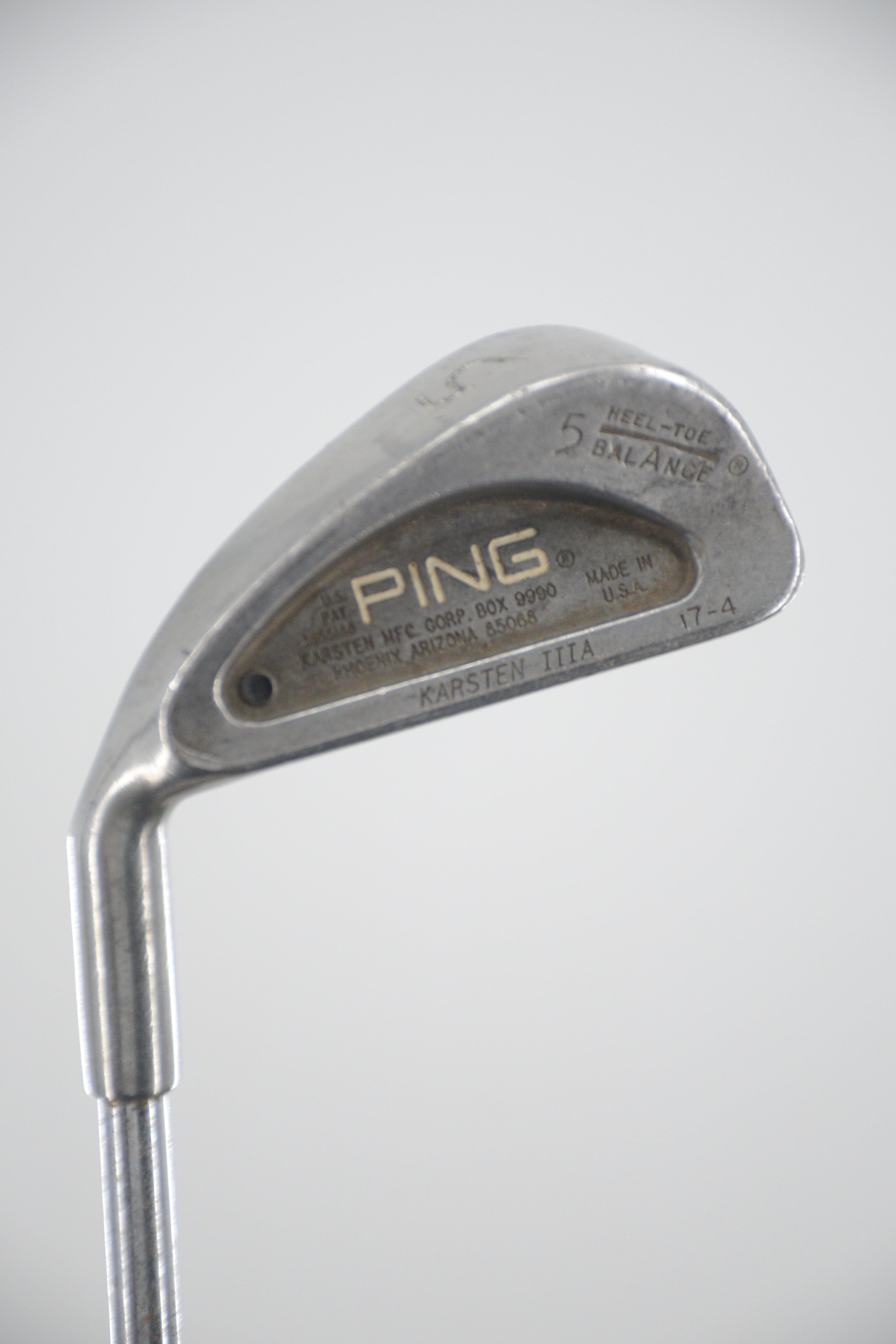 Lefty Ping Karsten III-A 5 Iron S Flex 37.25" Golf Clubs GolfRoots 