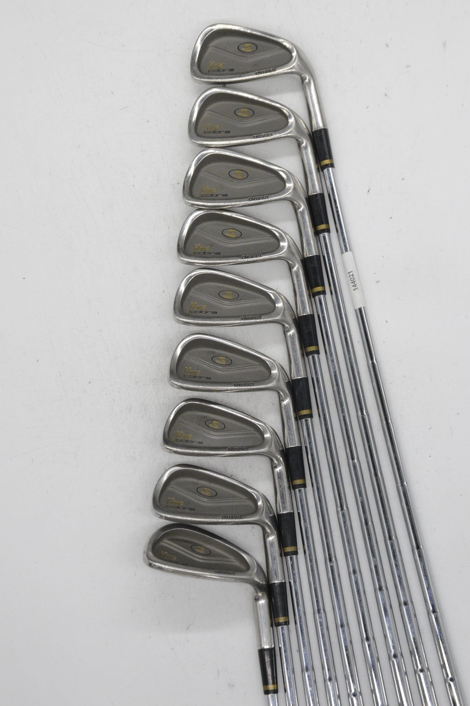 Cobra King Cobra Oversize 3-PW, SW Iron Set S Flex Std Length Golf Clubs GolfRoots 