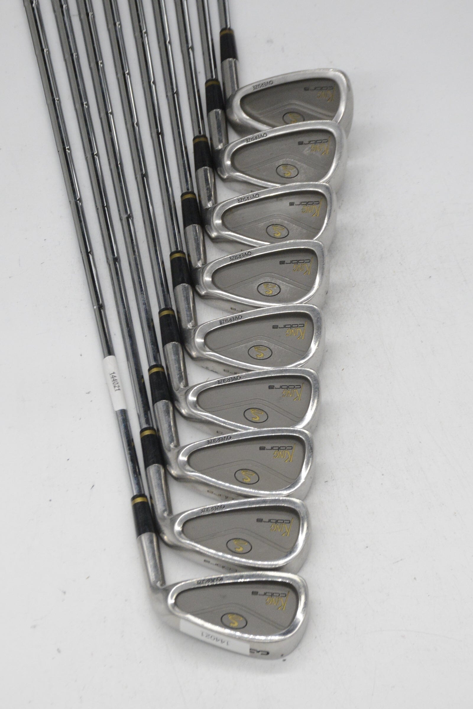 Cobra King Cobra Oversize 3-PW, SW Iron Set S Flex Std Length Golf Clubs GolfRoots 