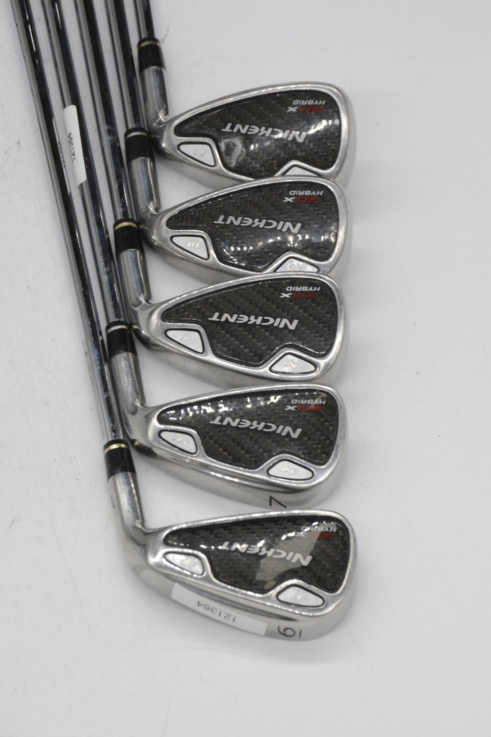 Nickent 3Dx Hybrid 6-7, 9-AW Iron Set Uniflex +0.25" Golf Clubs GolfRoots 