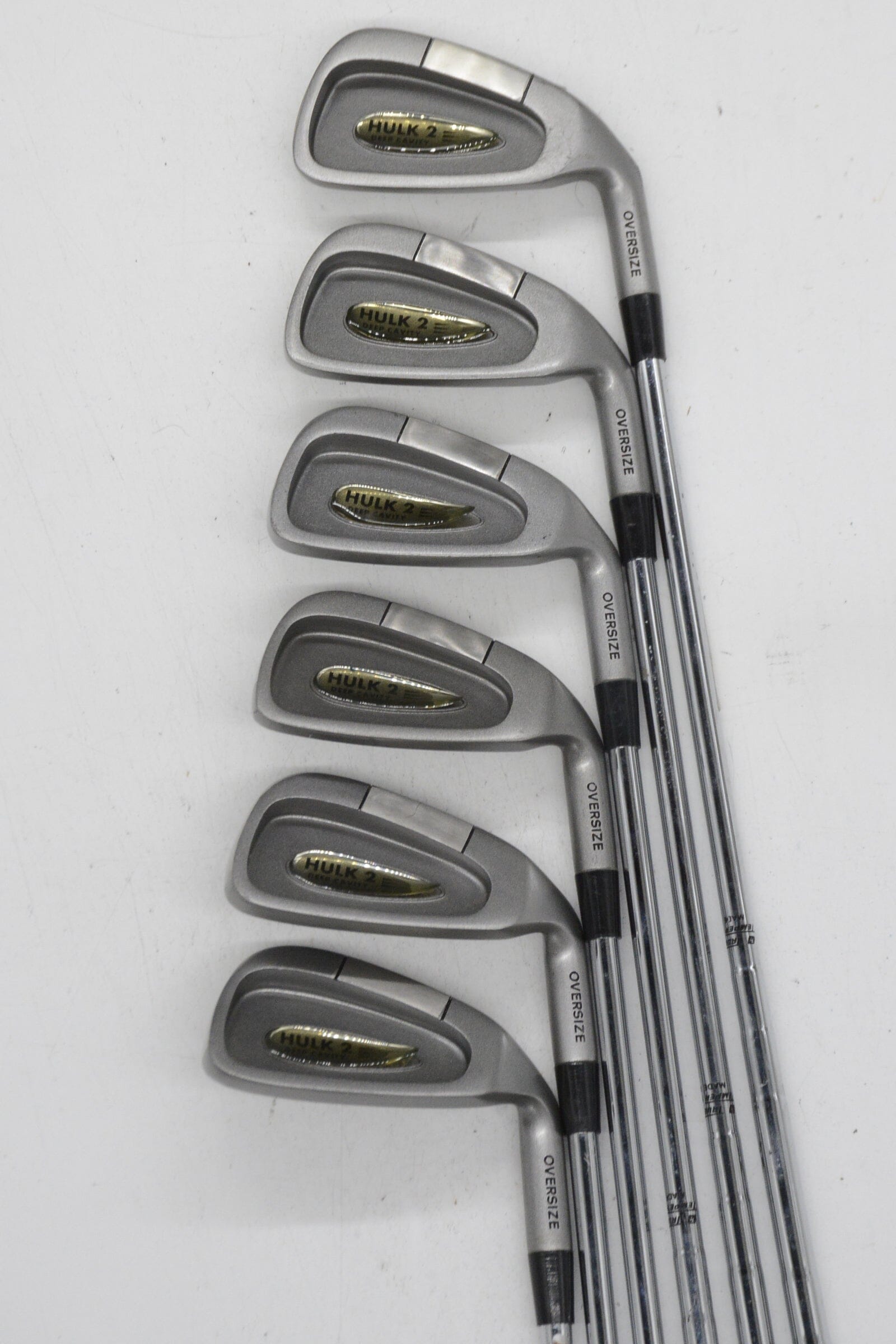 Hulk Hulk2 3-4, 6-9 Iron Set S Flex Std Length Golf Clubs GolfRoots 