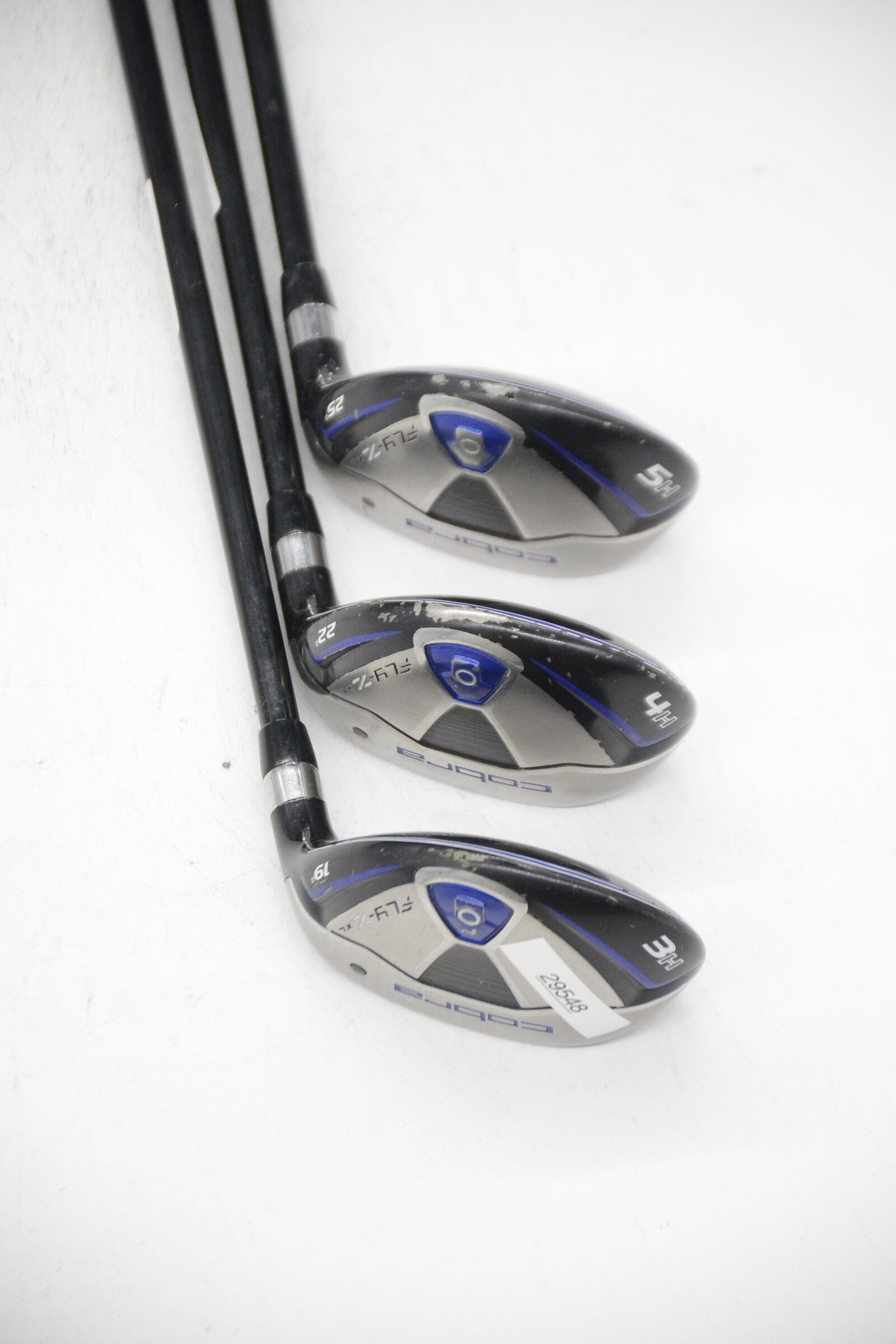 Cobra Fly-Z XL 3H, 4H, 5H Hybrid Set SR Flex Golf Clubs GolfRoots 
