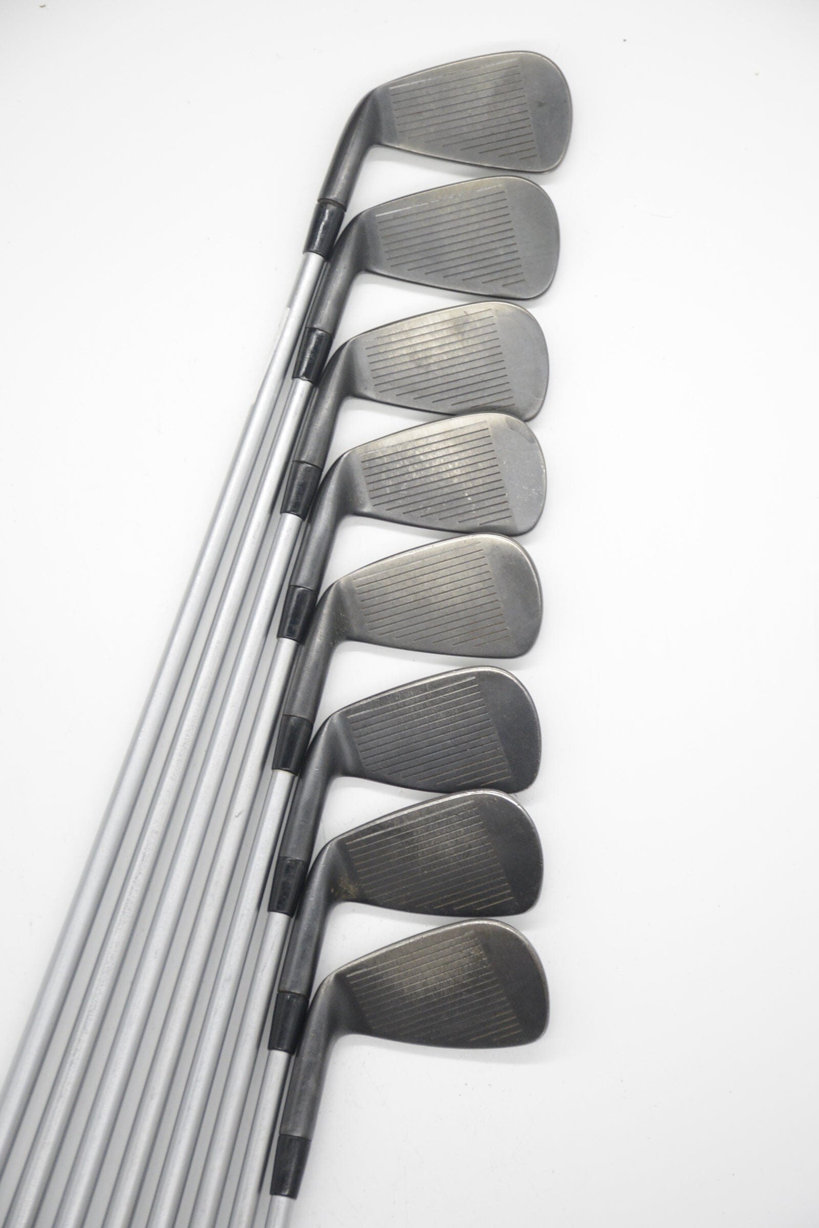 Cobra King Forged Tec Black 3-PW Iron Set S Flex +0.25" Golf Clubs GolfRoots 