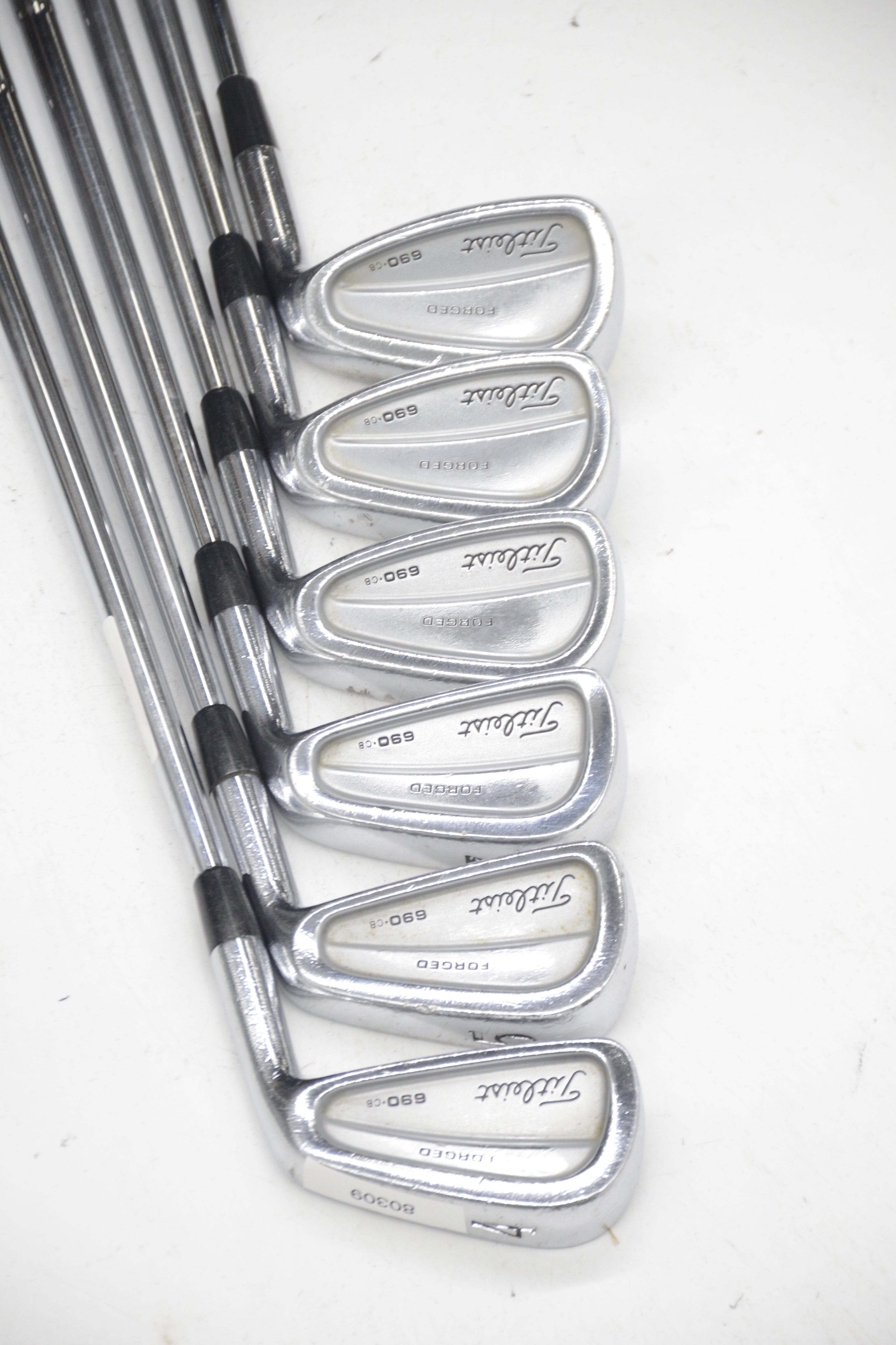 Titleist 690.CB Forged 4, 5, 7-PW Iron Set S Flex Std Length Golf Clubs GolfRoots 