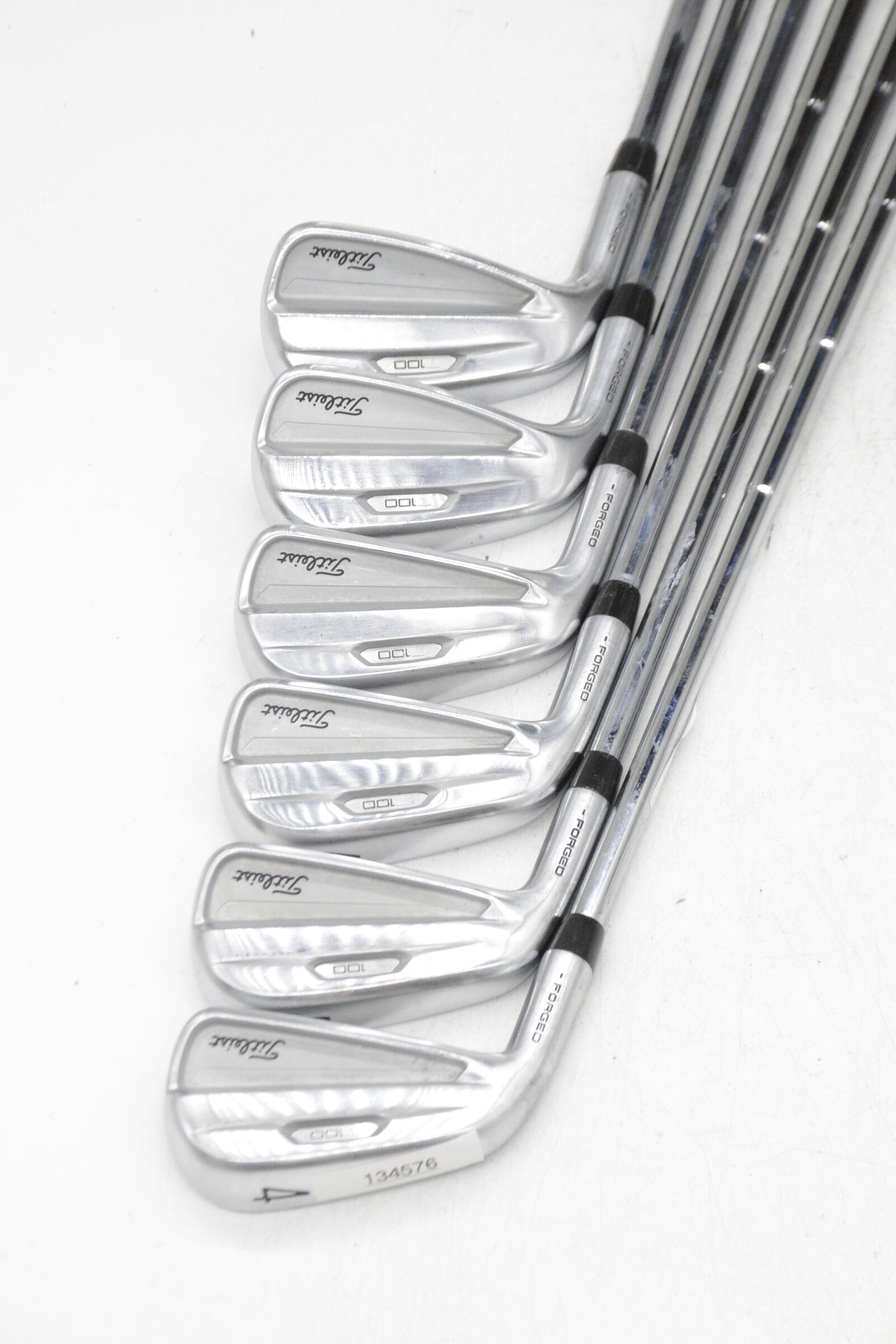 Lefty Titleist T100 2021 4-9 Iron Set X Flex +0.25" Golf Clubs GolfRoots 