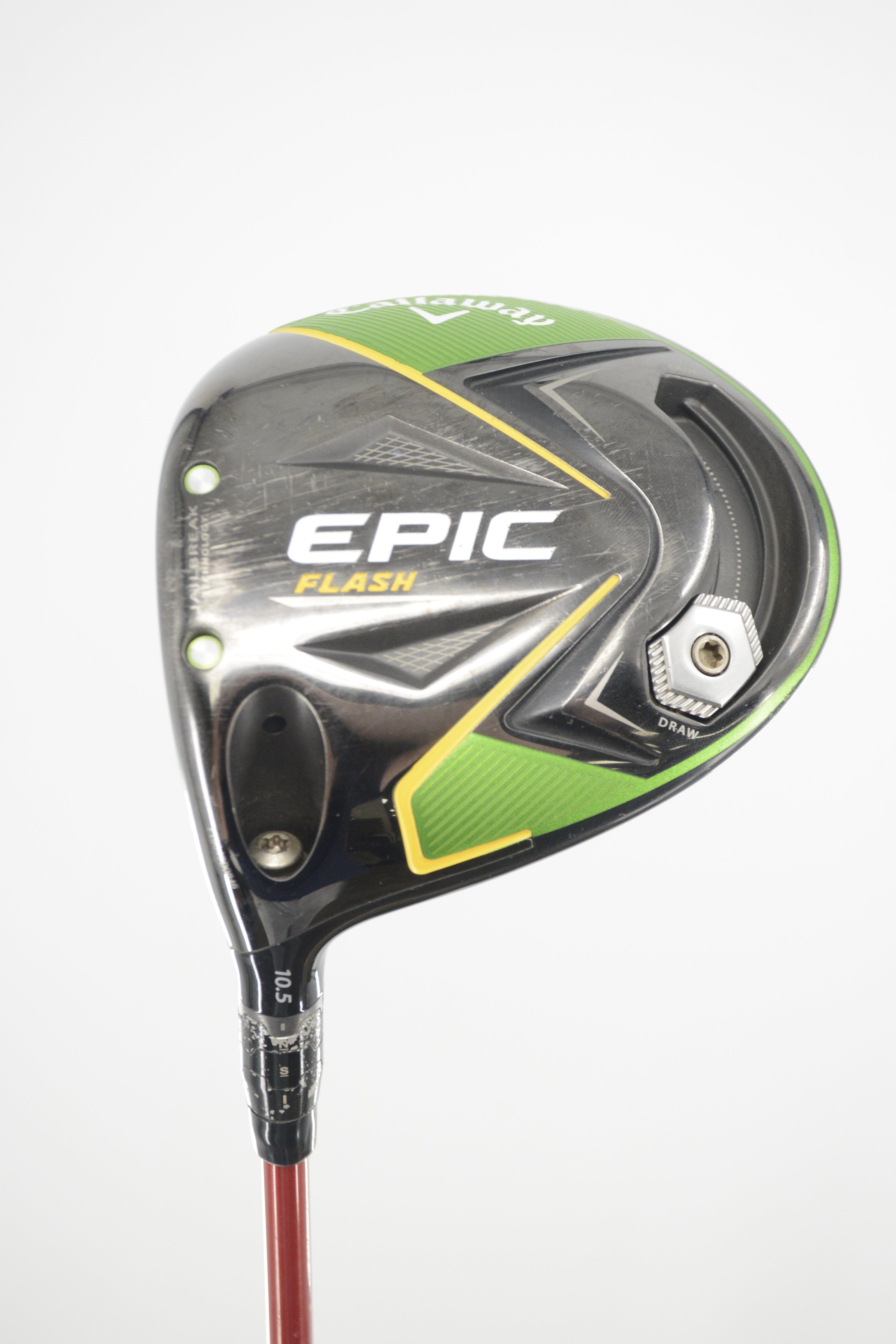 Lefty Callaway Epic Flash 10.5 Degree Driver S Flex 44.75" Golf Clubs GolfRoots 