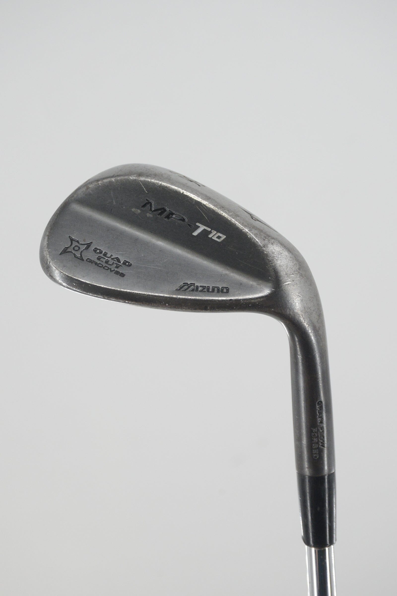 Mizuno MP T-10 Black Satin 56 Degree Wedge R Flex 35.75" Golf Clubs GolfRoots 