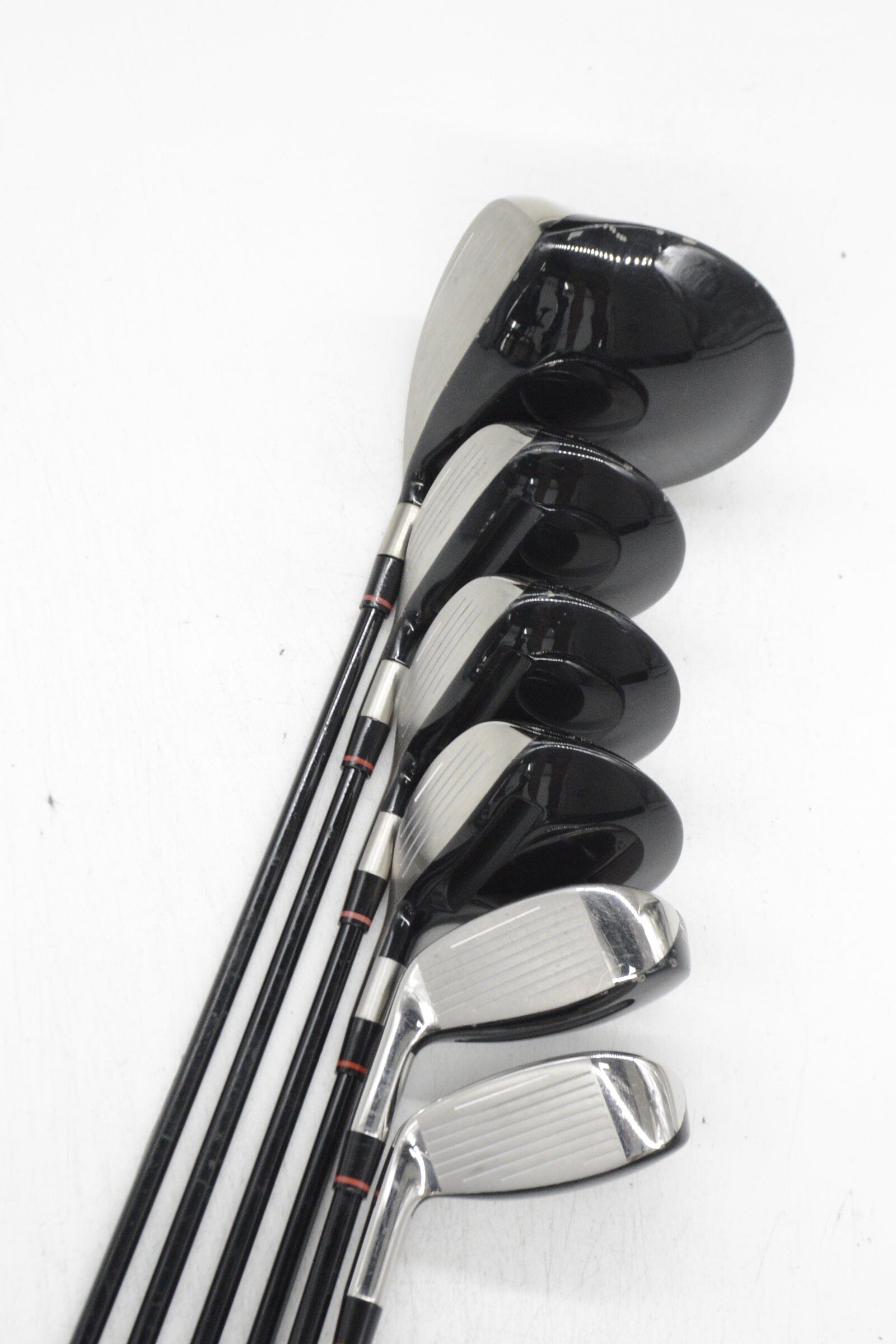 *Dented* Adams Speedline Tech D, 3W, 5W, 7W, 5H, 6H Wood Set W Flex Golf Clubs GolfRoots 